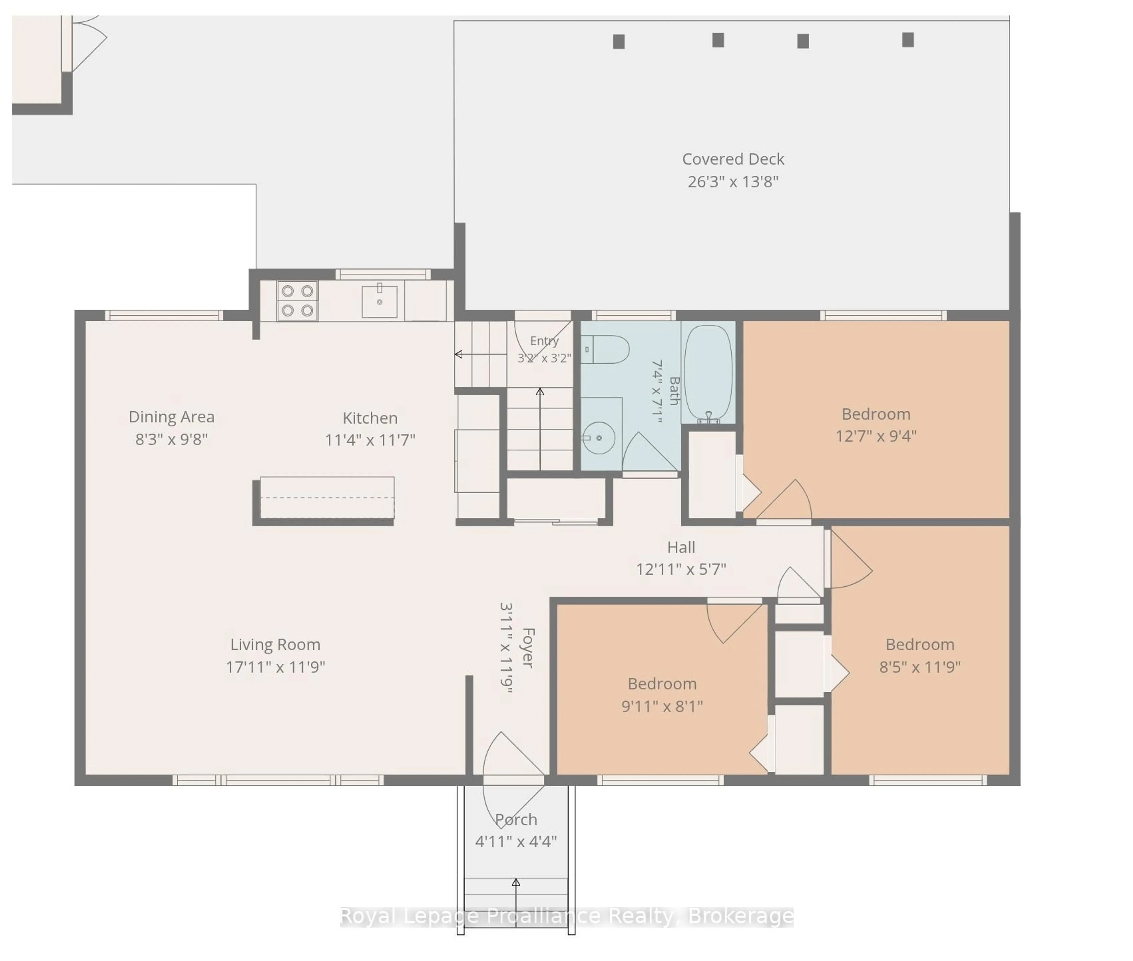 Floor plan for 112 Prospect Hill, Quinte West Ontario K8V 2V3