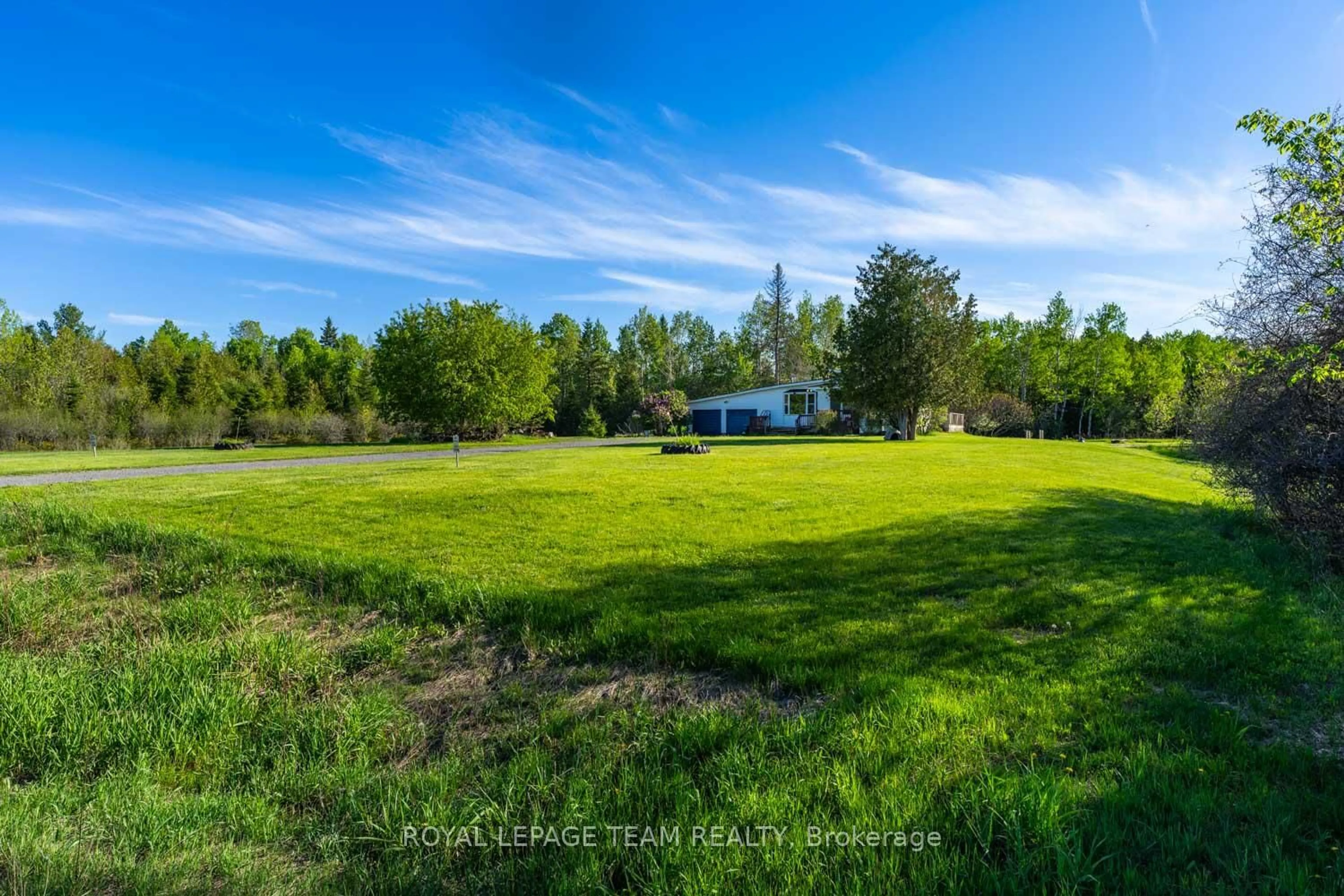 A pic from outside/outdoor area/front of a property/back of a property/a pic from drone, forest/trees view for 663 Beavertail Rd, Carp Ontario K0A 1L0