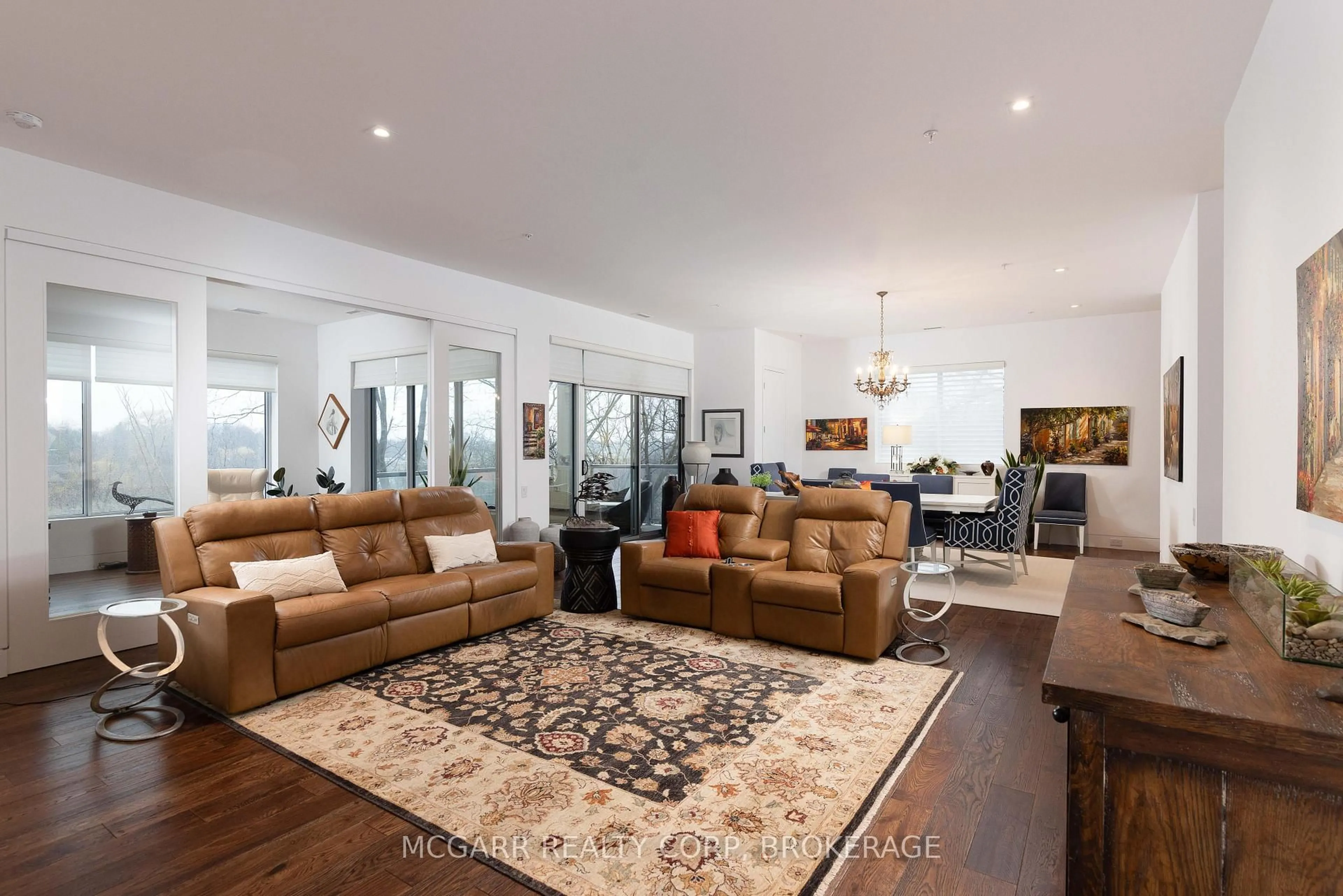 Living room with furniture, unknown for 77 Yates St #401, St. Catharines Ontario L2R 5R7