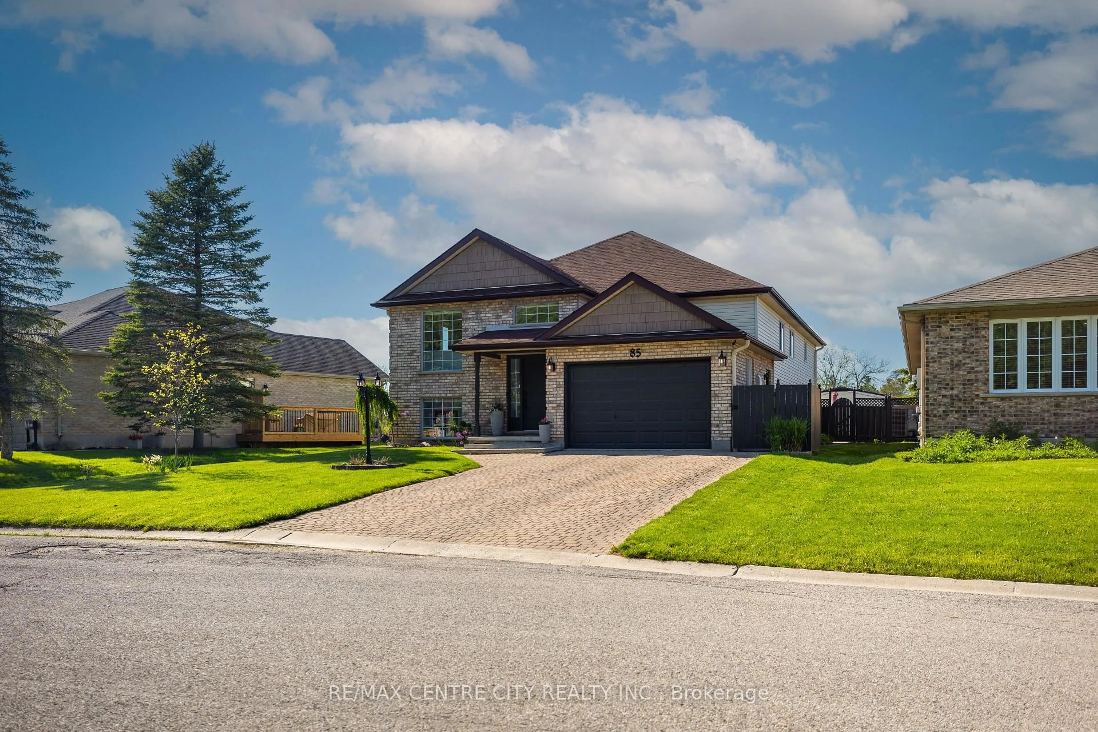 Home with brick exterior material, street for 85 Donker Dr, St. Thomas Ontario N5P 4L2