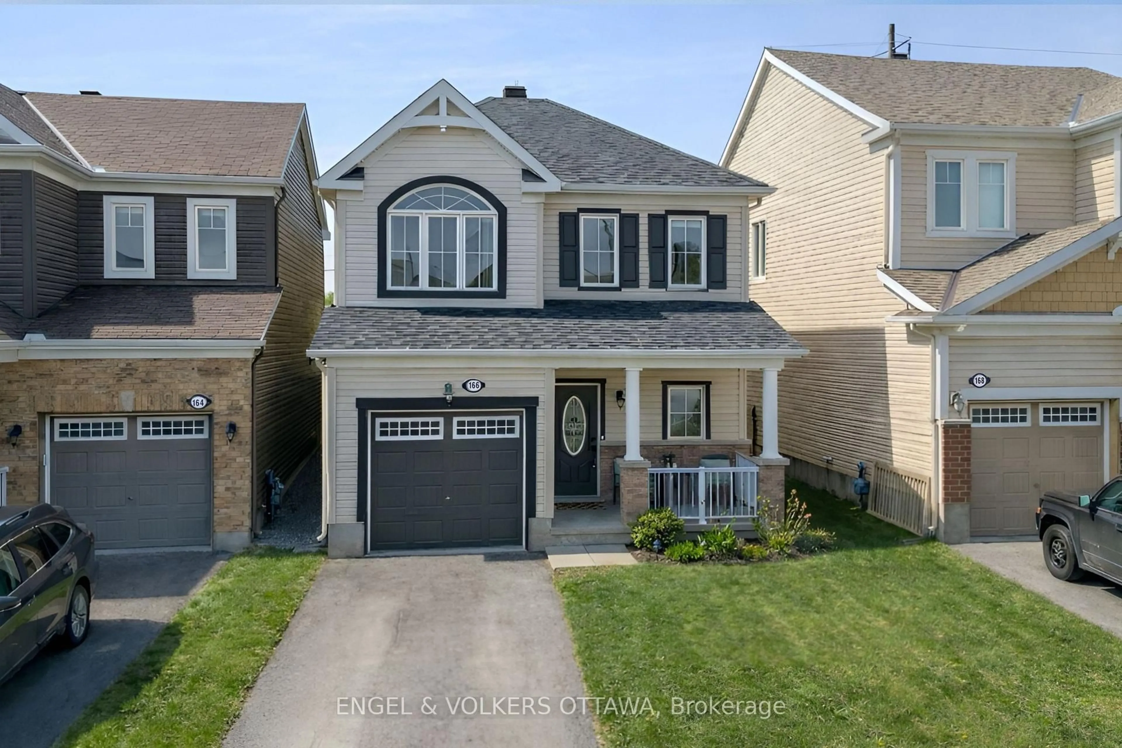 Home with brick exterior material, street for 166 Lily Pond St, Ottawa Ontario K2M 0J5