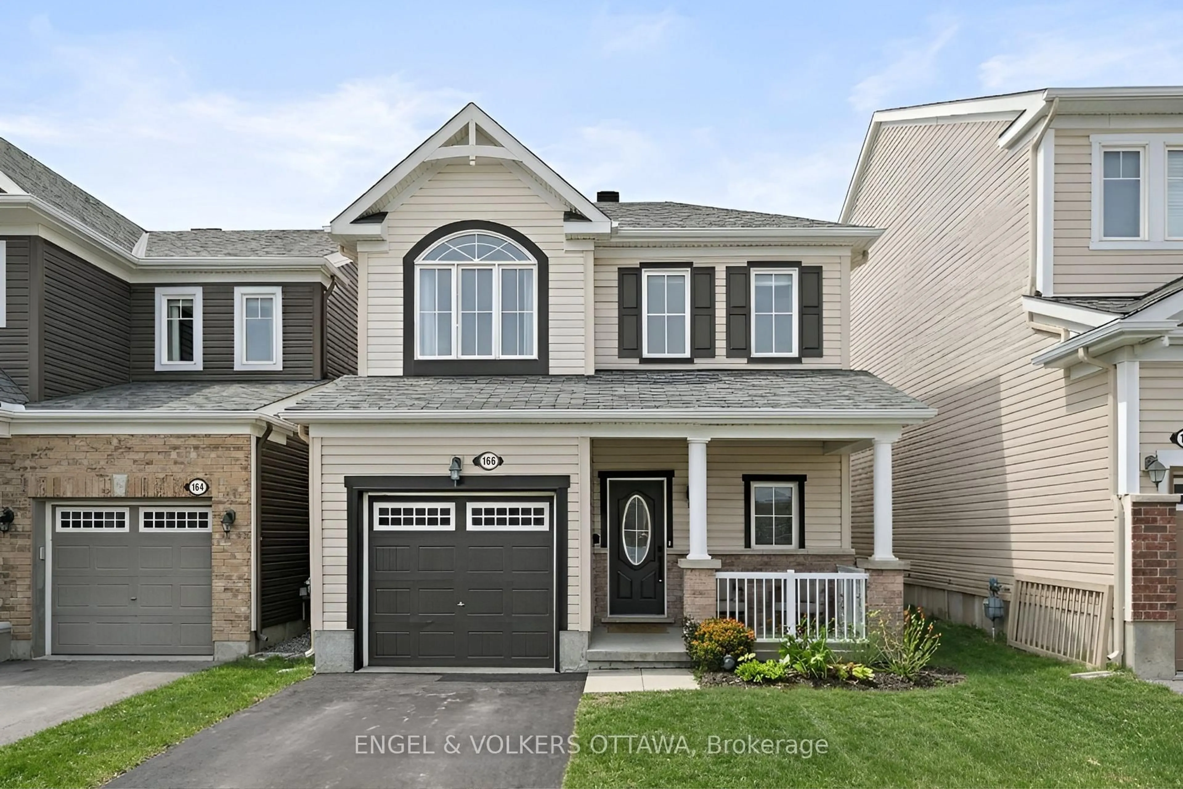 Home with brick exterior material, street for 166 Lily Pond St, Ottawa Ontario K2M 0J5