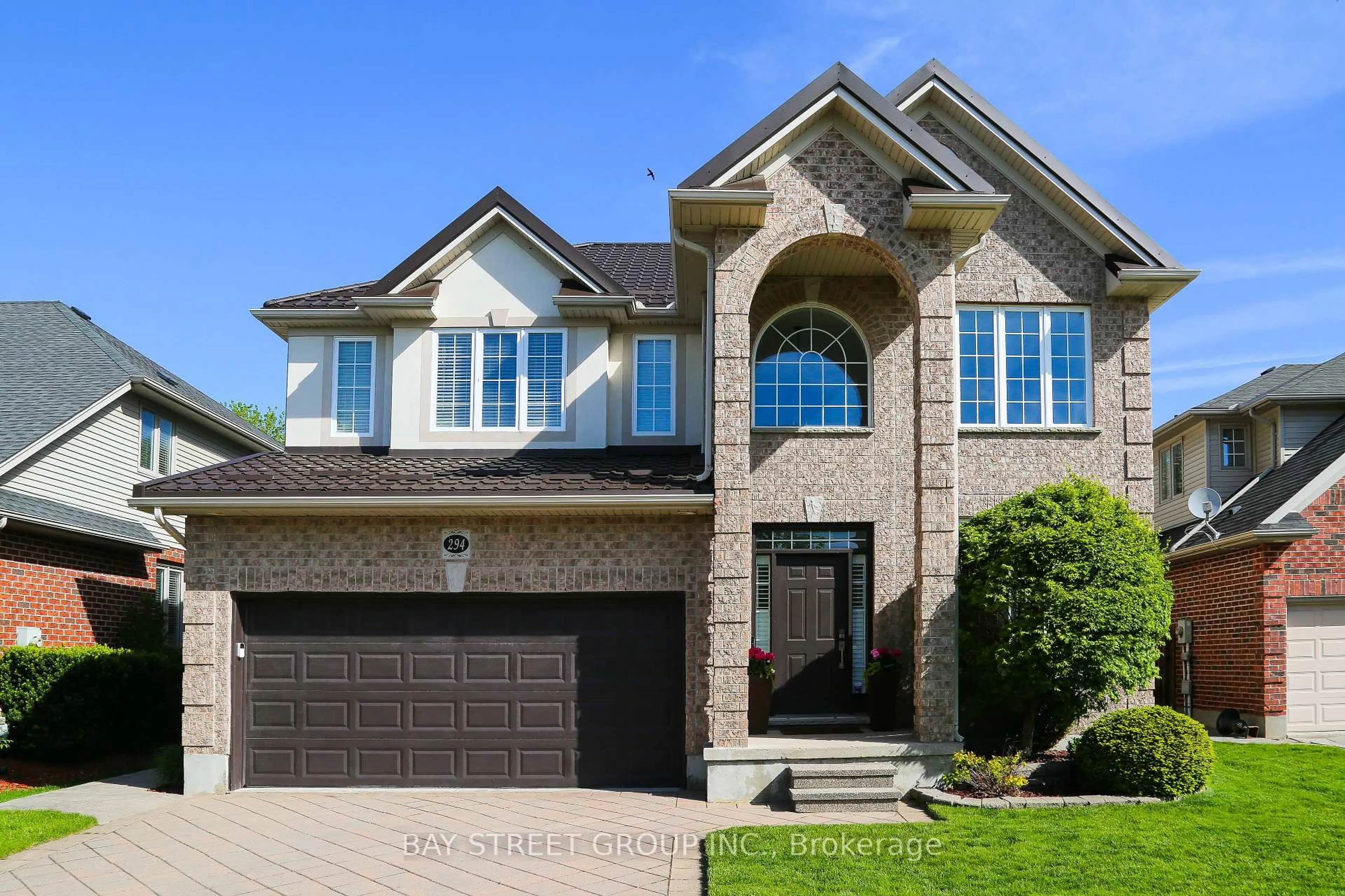 Home with brick exterior material, street for 294 Berryhill Dr, London North Ontario N5X 4M4