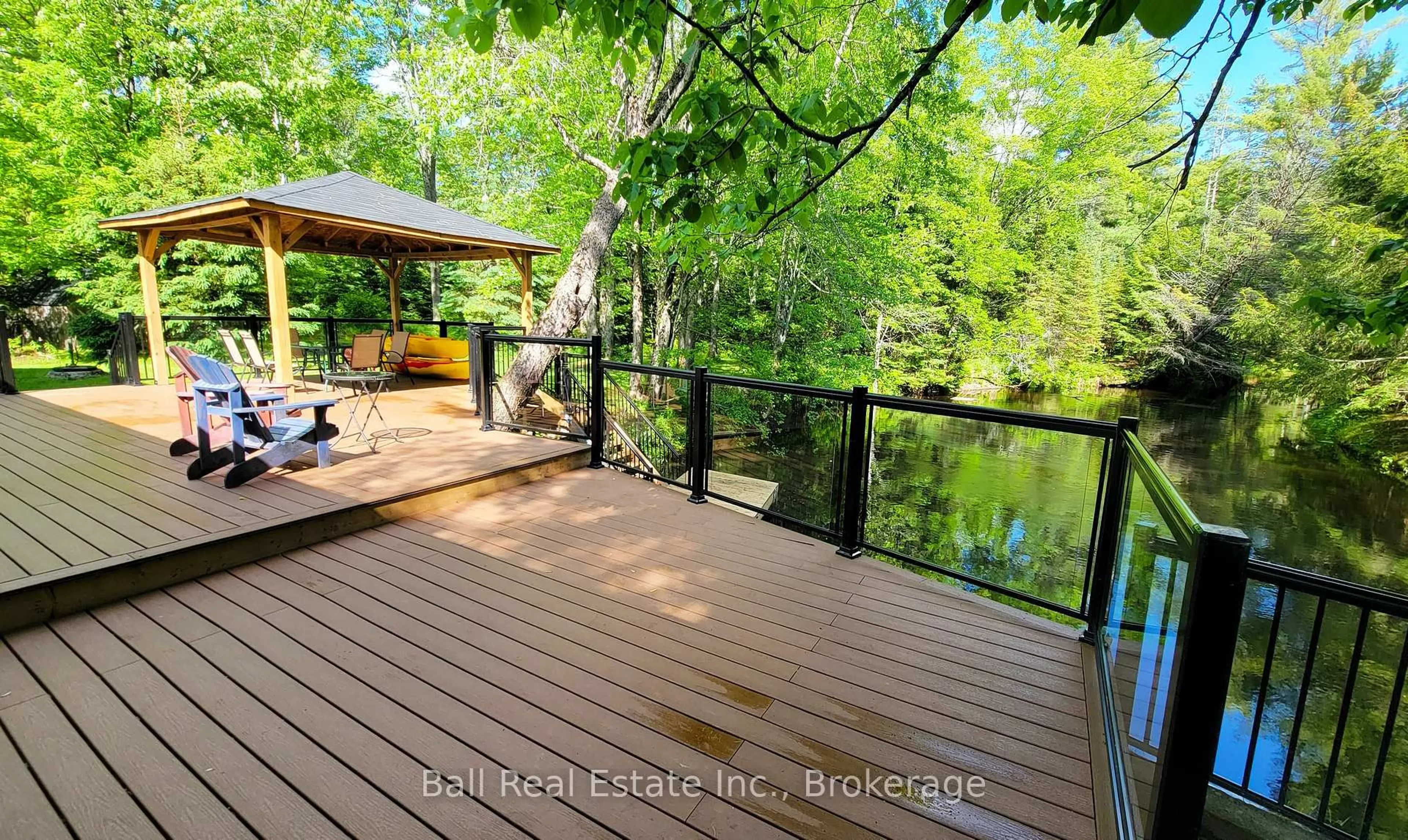 Patio, water/lake/river/ocean view for 8403 Highway 28, North Kawartha Ontario K0L 1A0