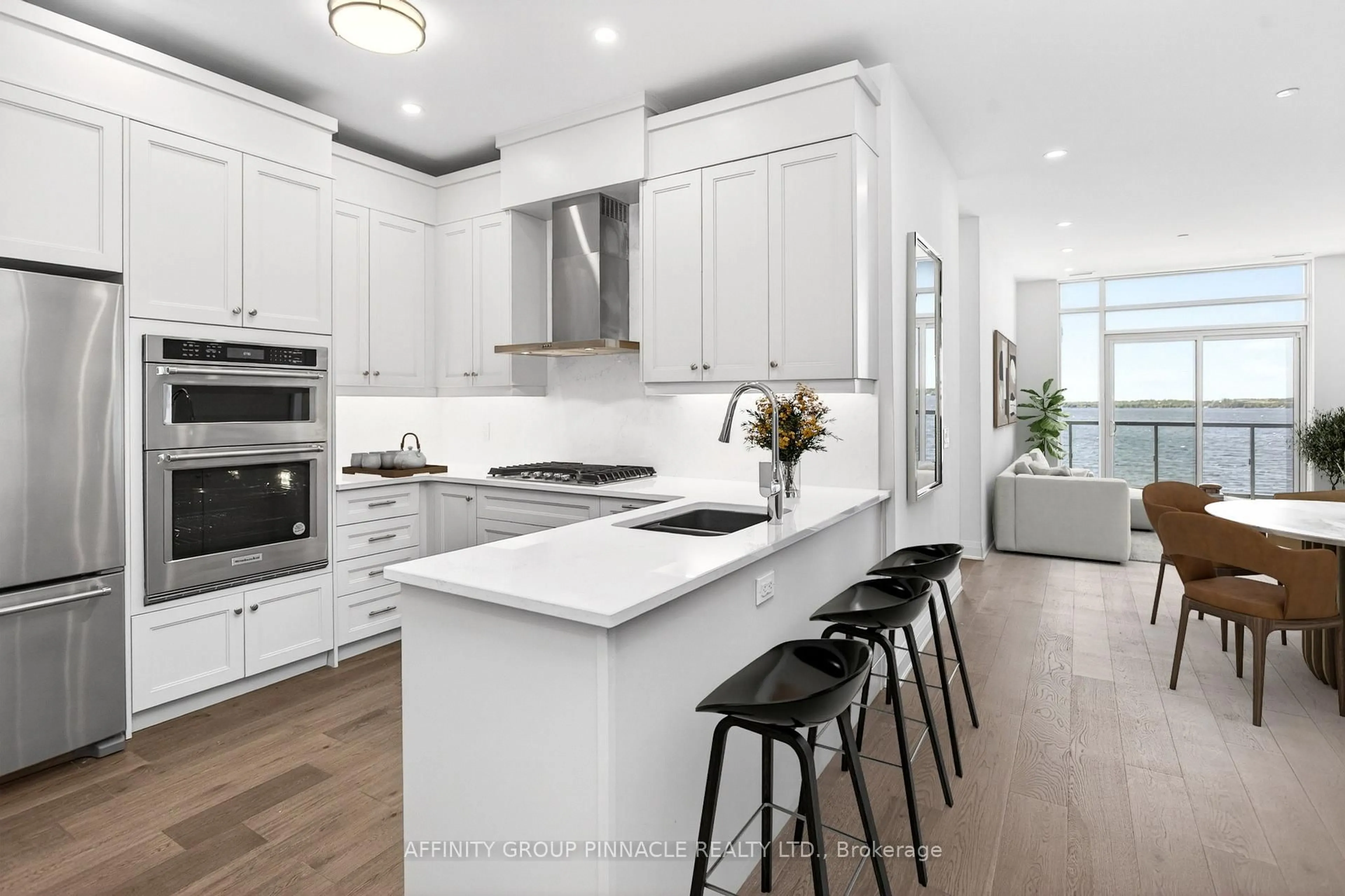 Open concept kitchen, unknown for 99 Louisa St #308, Kawartha Lakes Ontario K0M 1N0