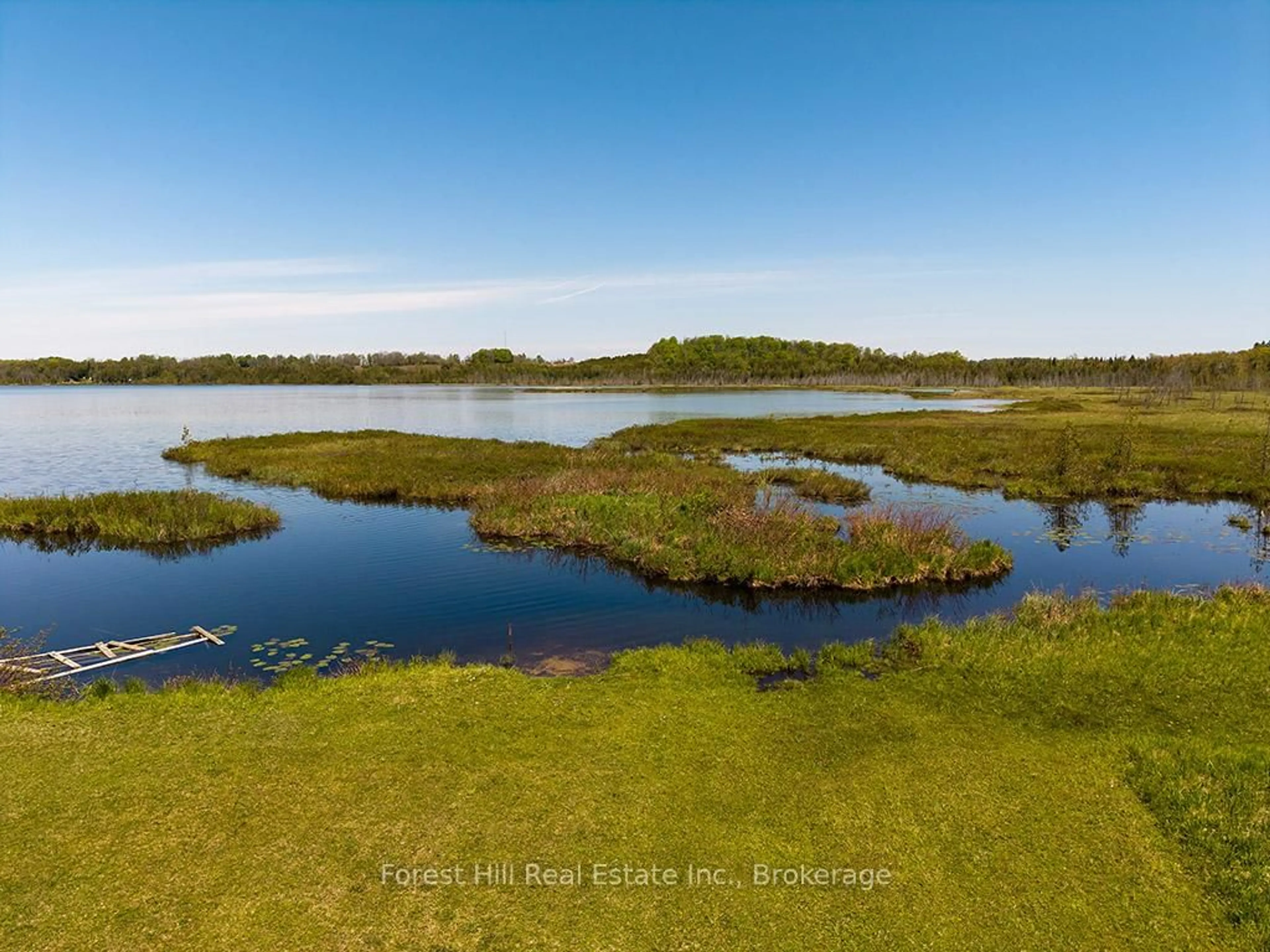 A pic from outside/outdoor area/front of a property/back of a property/a pic from drone, water/lake/river/ocean view for 523583 12 Concession, West Grey Ontario N0C 1H0