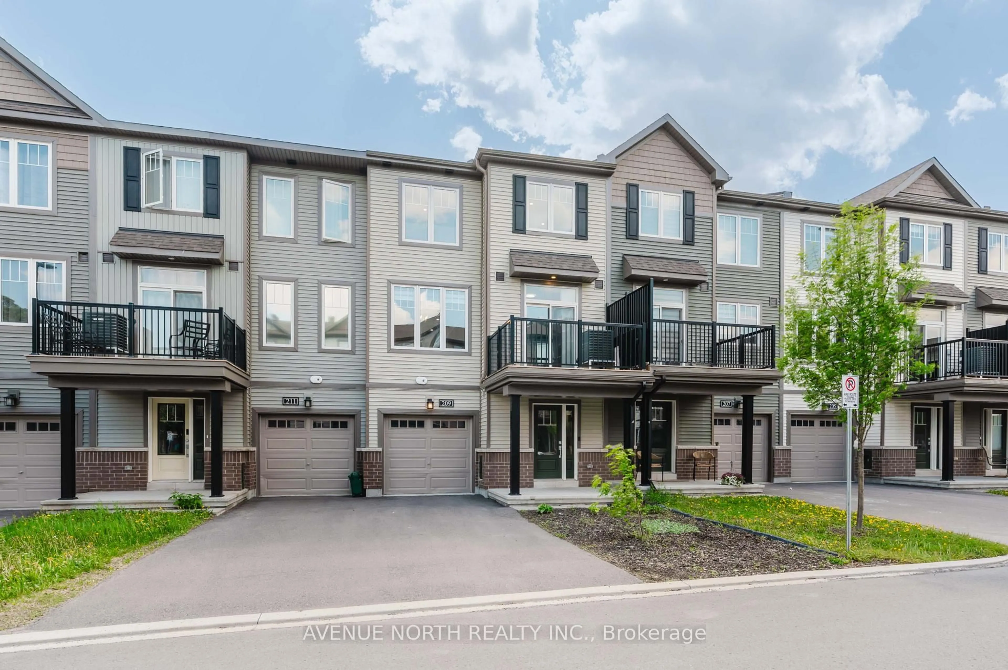 A pic from outside/outdoor area/front of a property/back of a property/a pic from drone, street for 209 Attwell Private, Ottawa Ontario K2K 0P6
