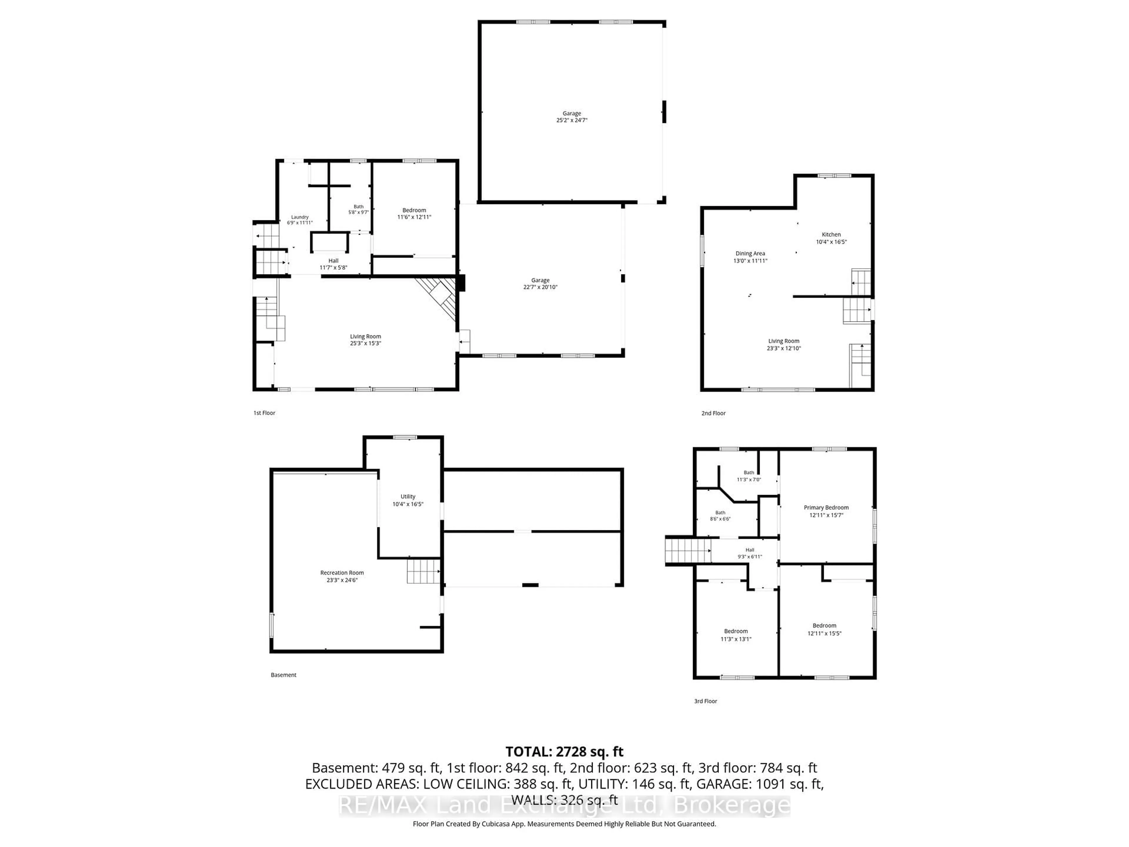 Floor plan for 696 Josephine St, North Huron Ontario N0G 2W0