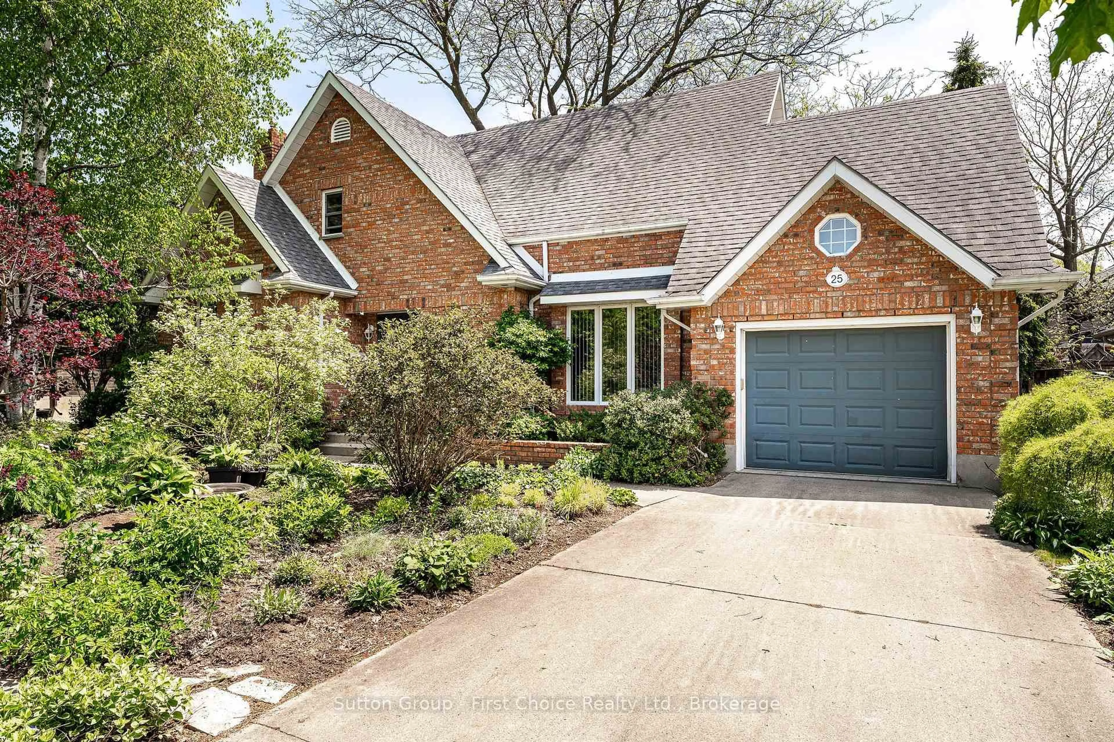Home with brick exterior material, street for 25 White St, Stratford Ontario N5A 7M5