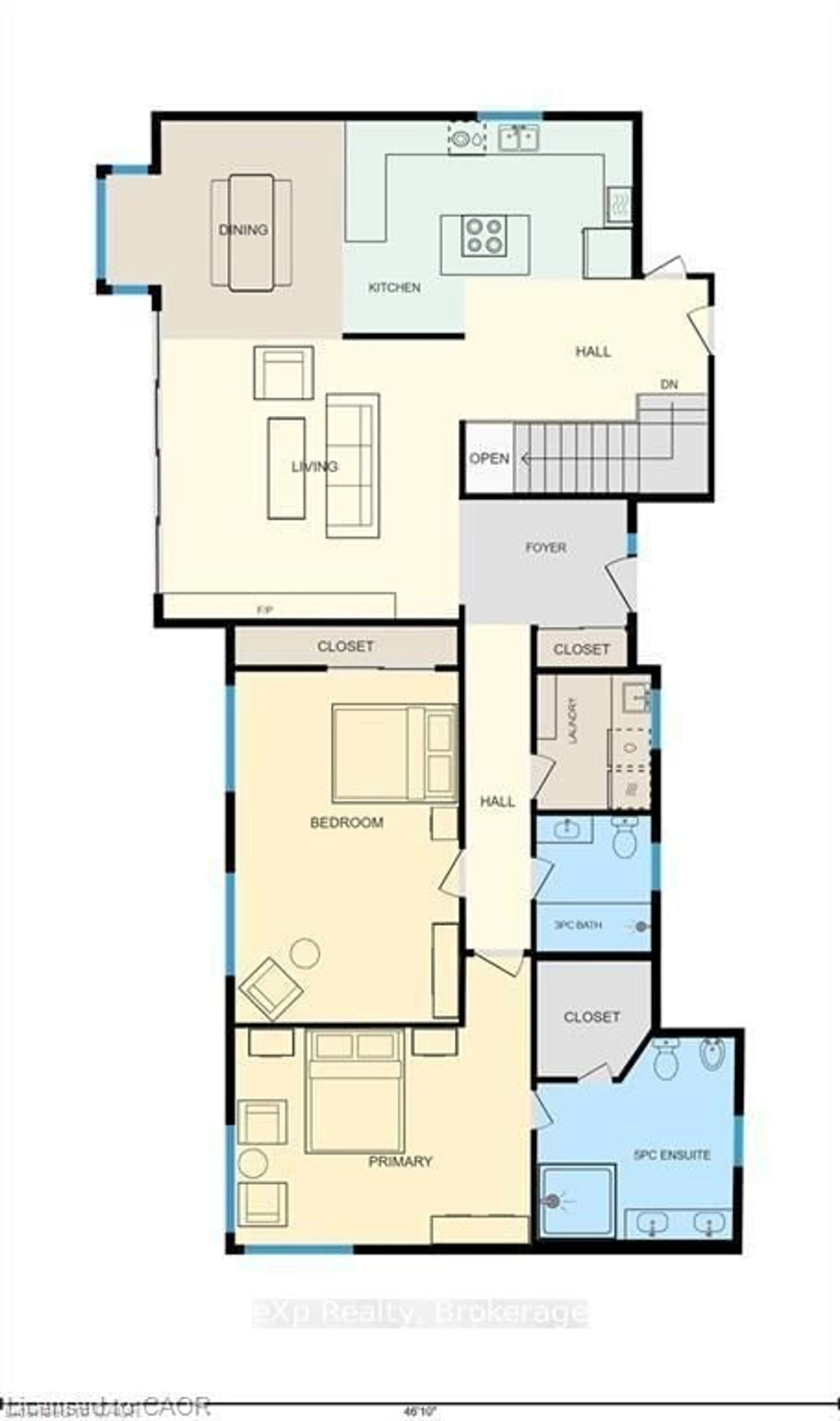 Floor plan for 350320 Concession Road A, Meaford Ontario N0H 1B0