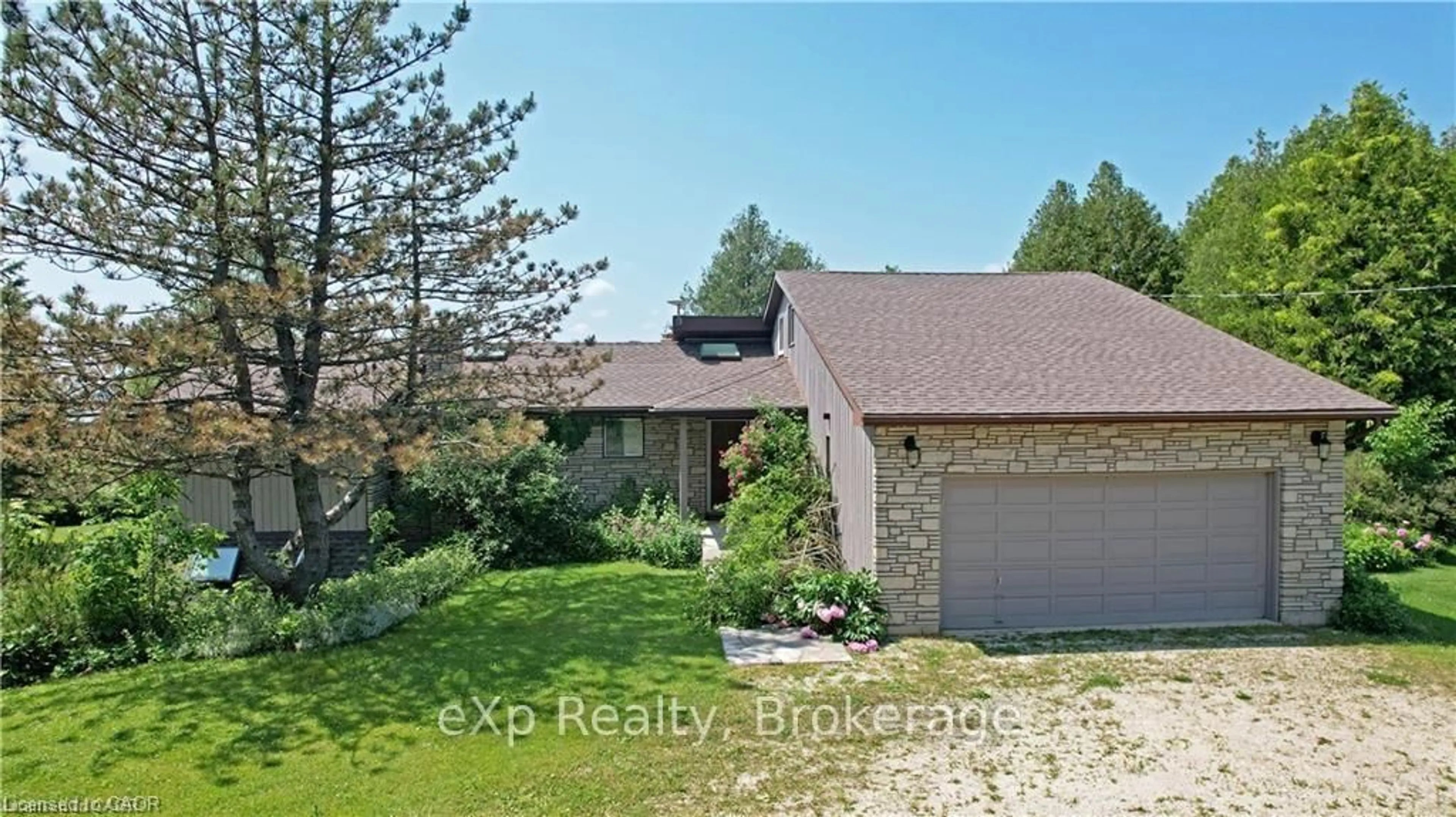 A pic from outside/outdoor area/front of a property/back of a property/a pic from drone, water/lake/river/ocean view for 350320 Concession Road A, Meaford Ontario N0H 1B0
