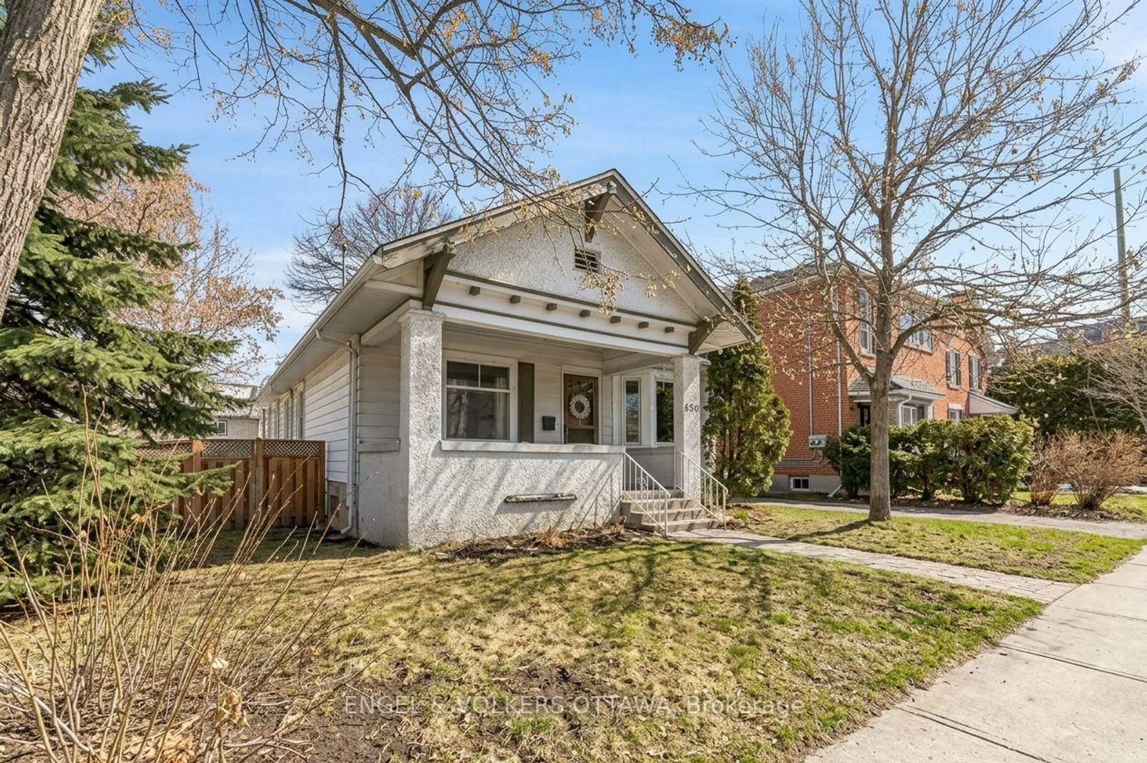 Home with brick exterior material, street for 650 Churchill Ave, Ottawa Ontario K1Z 5G1