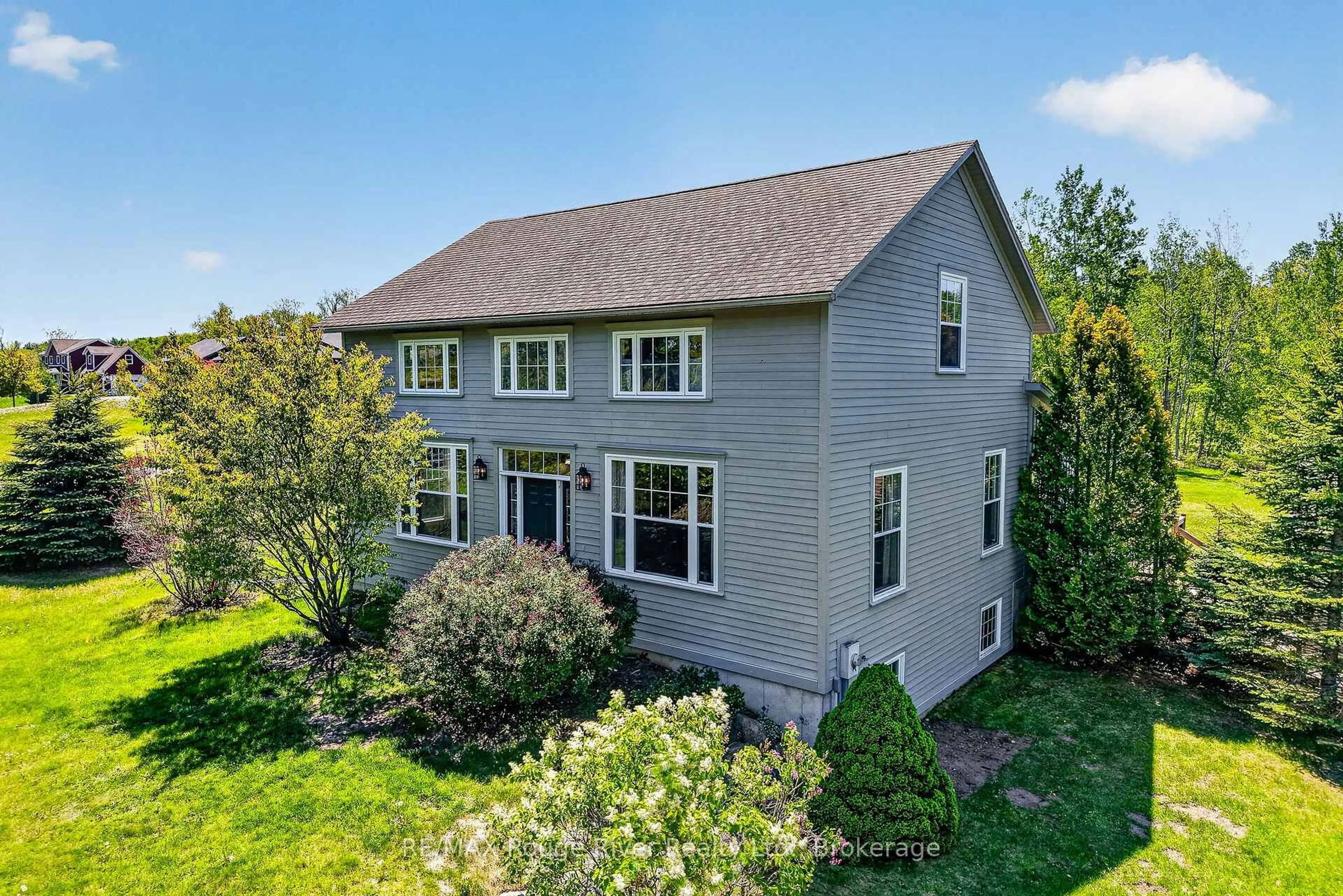 A pic from outside/outdoor area/front of a property/back of a property/a pic from drone, unknown for 150 Day Rd, Alnwick/Haldimand Ontario K0K 1M0