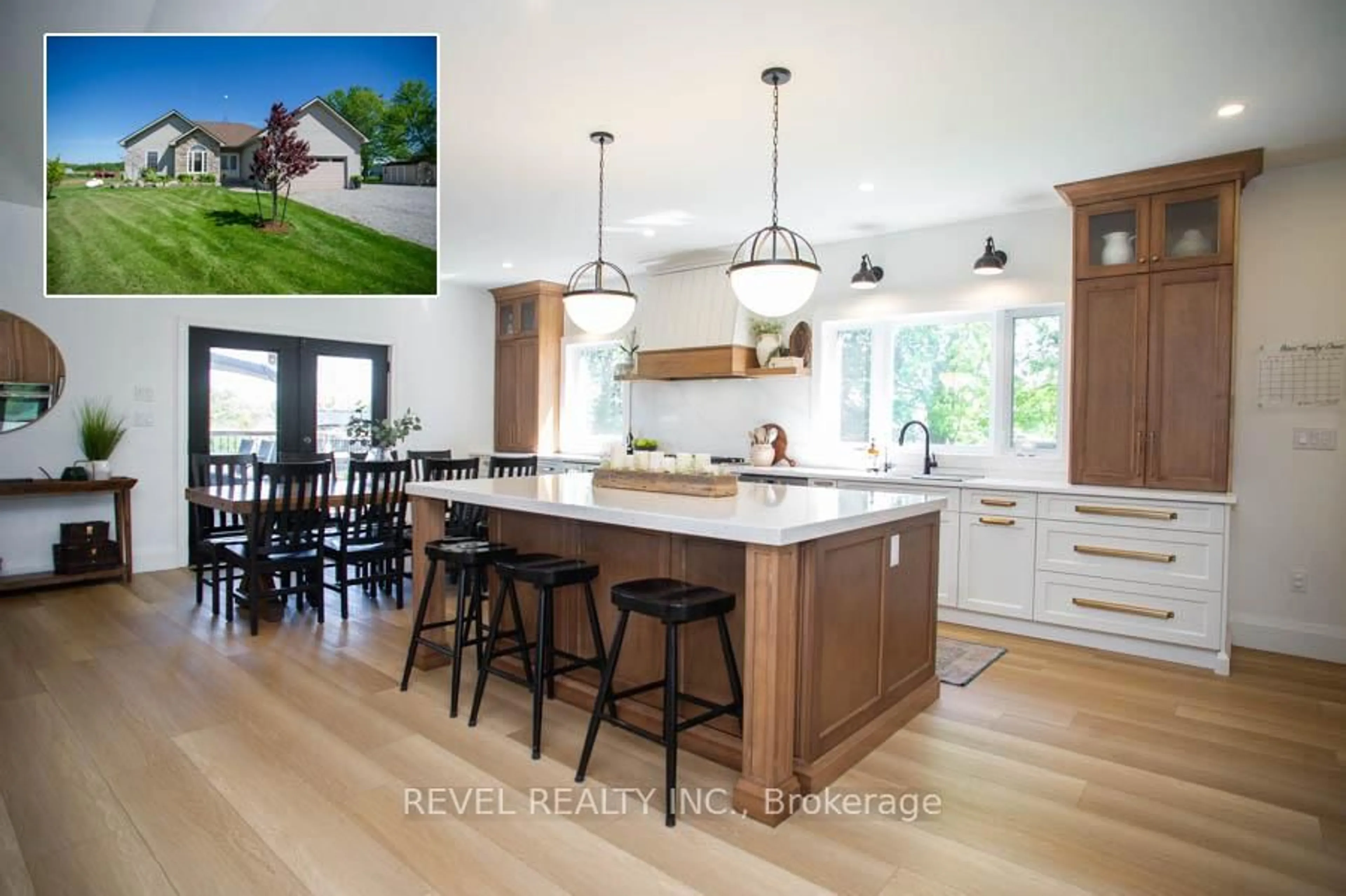 Open concept kitchen, unknown for 1843 Concession 6 Walpole, Haldimand Ontario N0A 1J0