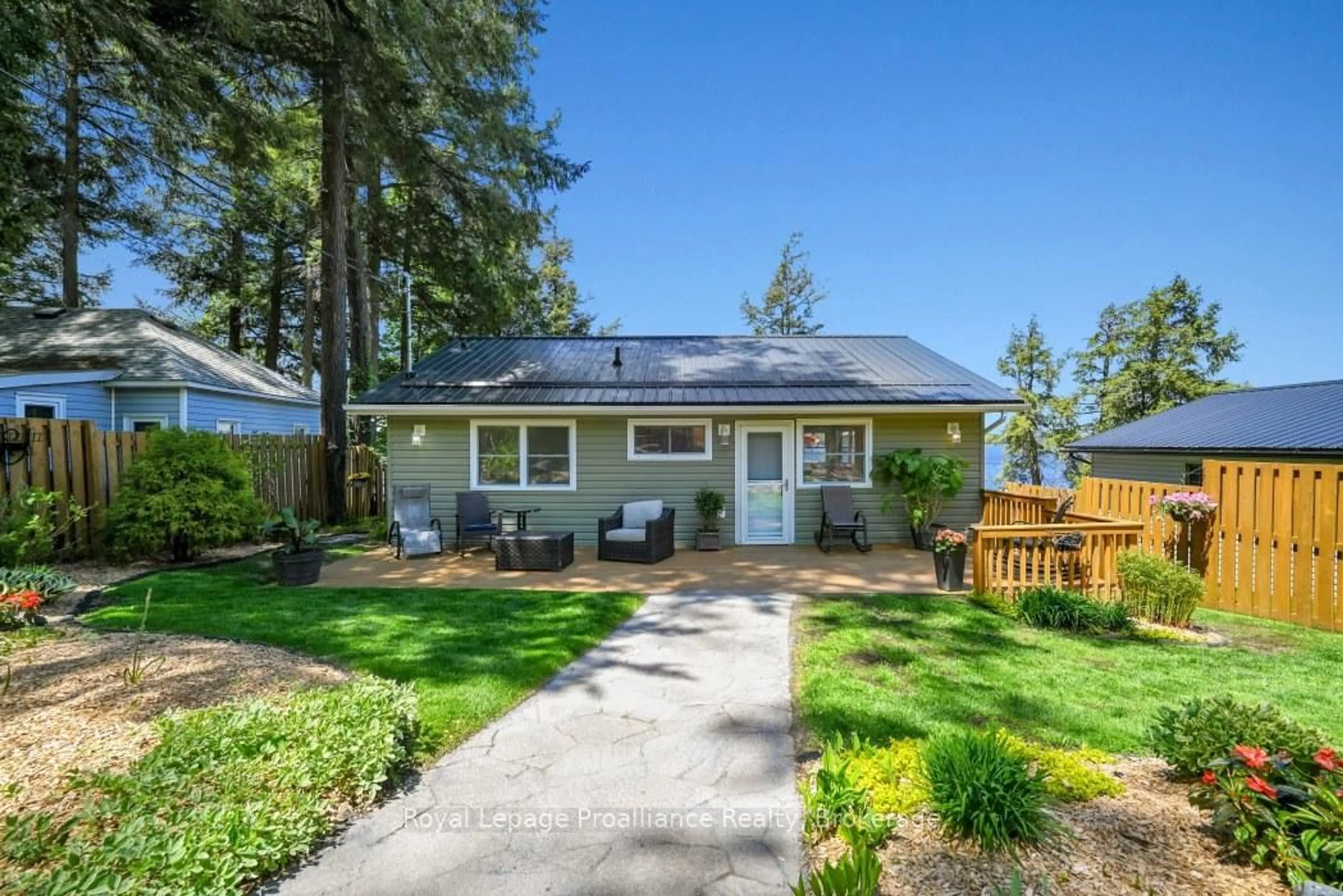 Home with vinyl exterior material, street for 121A Rush Lane, Tweed Ontario K0K 3J0