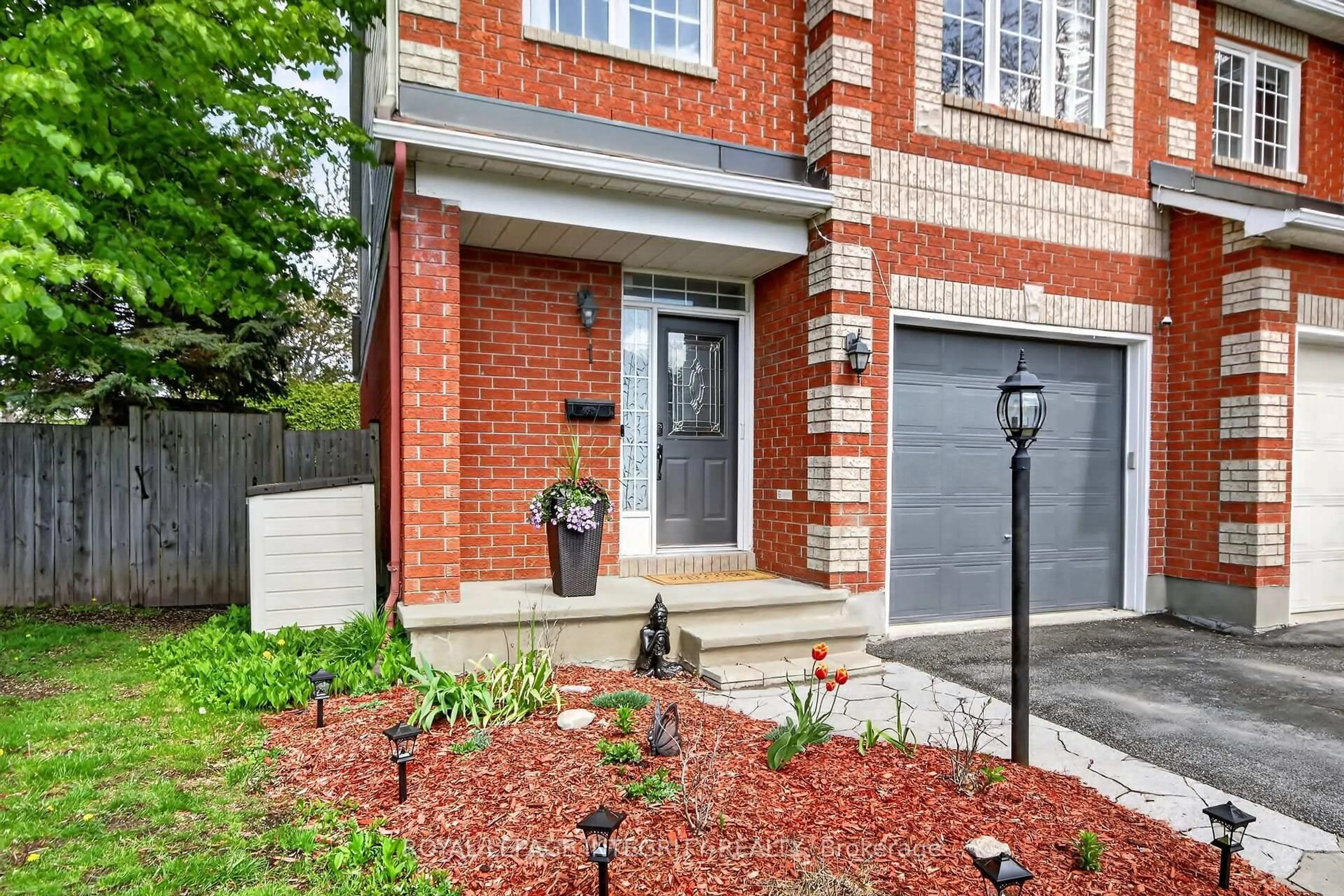 Home with brick exterior material, street for 1 Chantilly Gate, Ottawa Ontario K2S 2B2