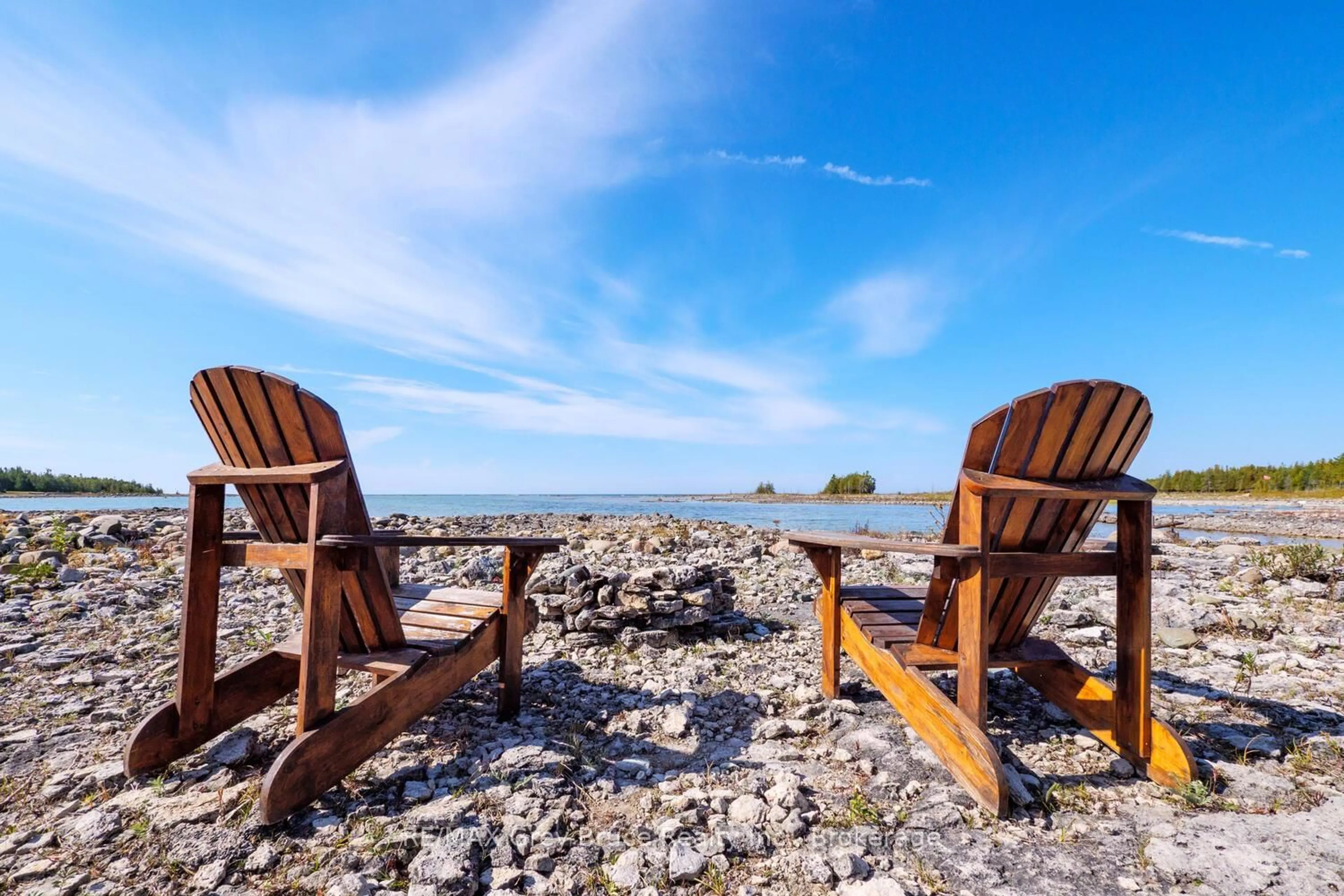 Patio, water/lake/river/ocean view for 952 Dorcas Bay Rd, Northern Bruce Peninsula Ontario N0H 2R0