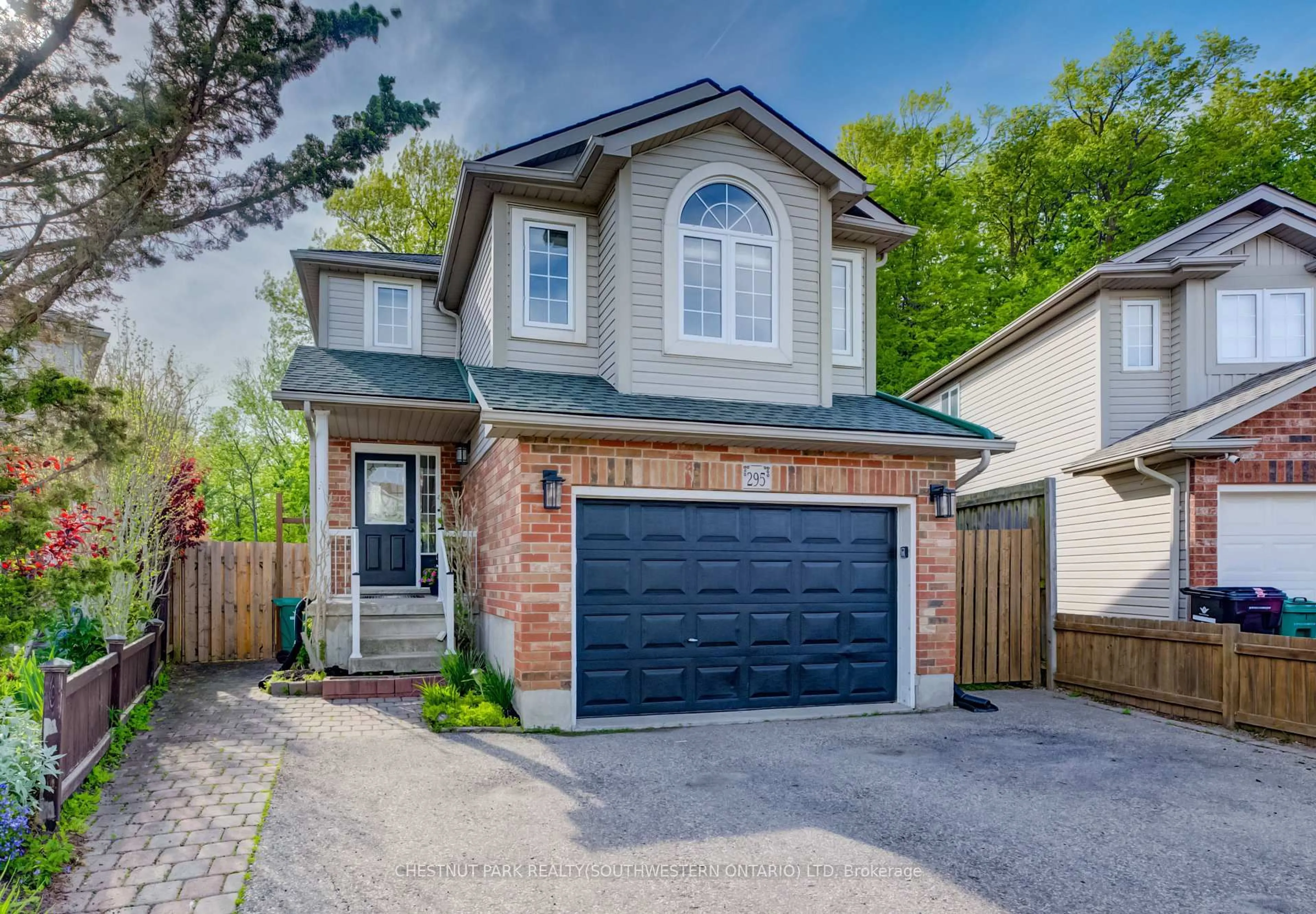 Home with brick exterior material, street for 295 Oprington Pl, Kitchener Ontario N2N 3P3