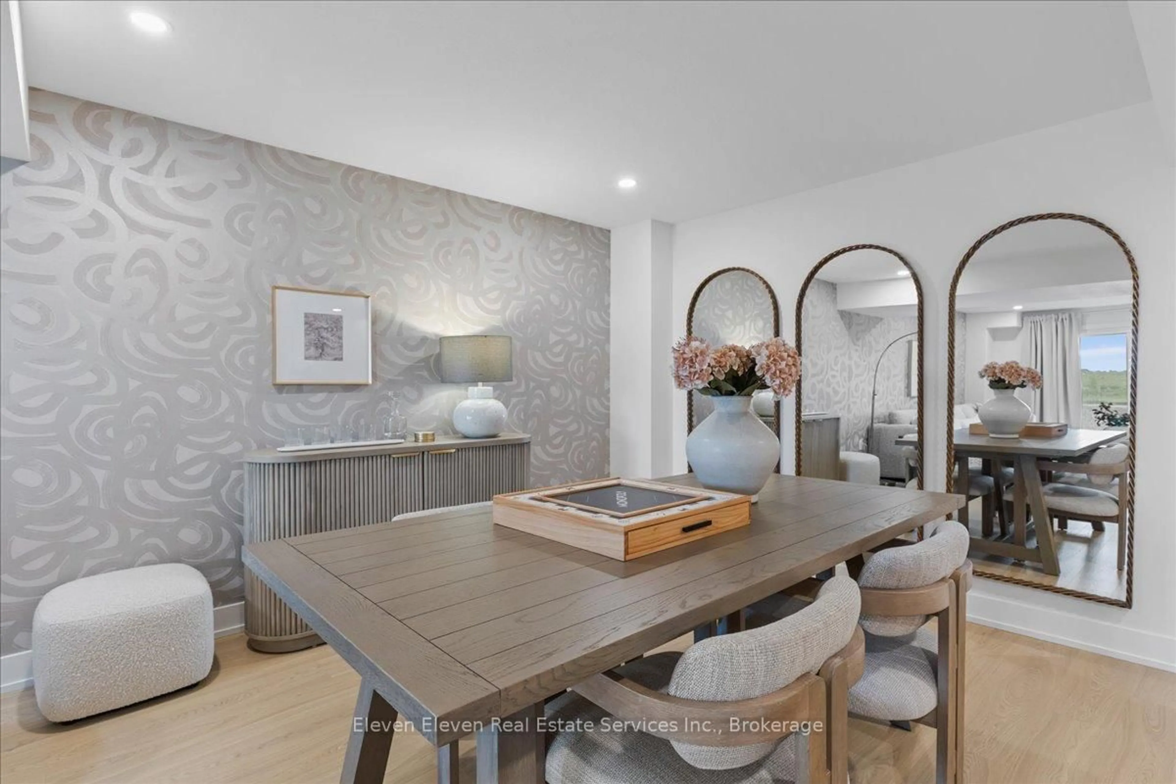 Dining room, ceramic/tile floor for 64 Cygnet Dr, Stratford Ontario N5A 0L6