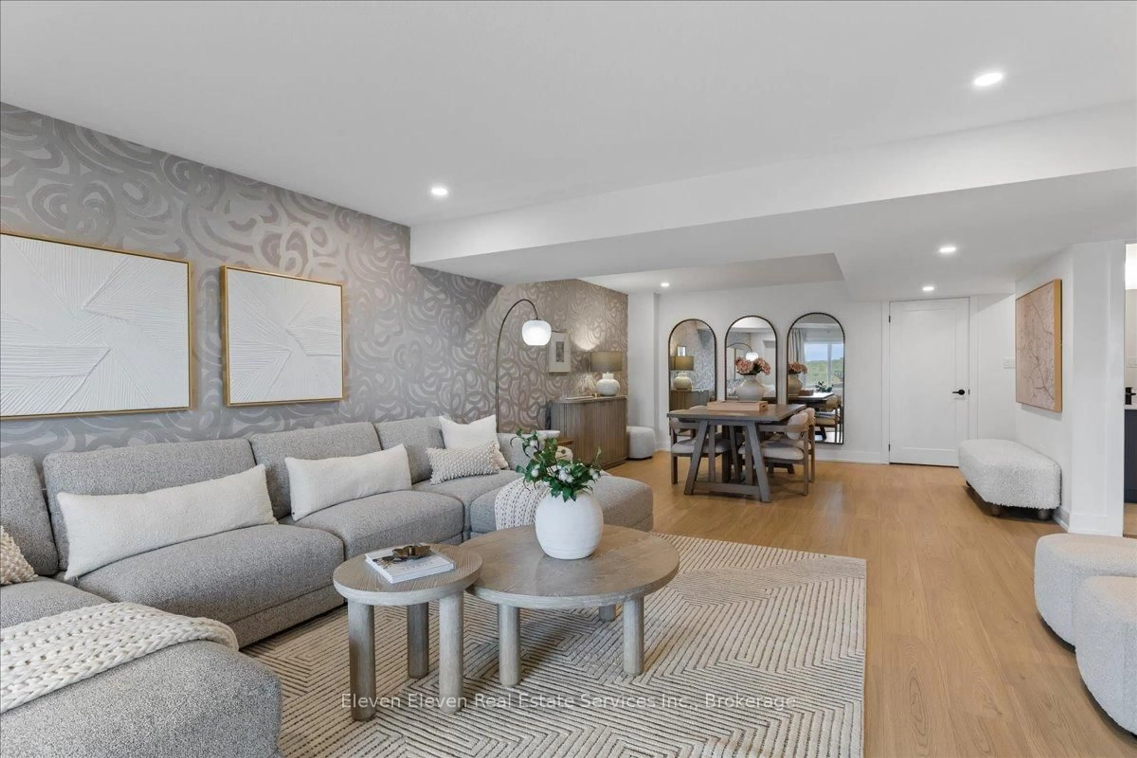 Living room with furniture, unknown for 64 Cygnet Dr, Stratford Ontario N5A 0L6