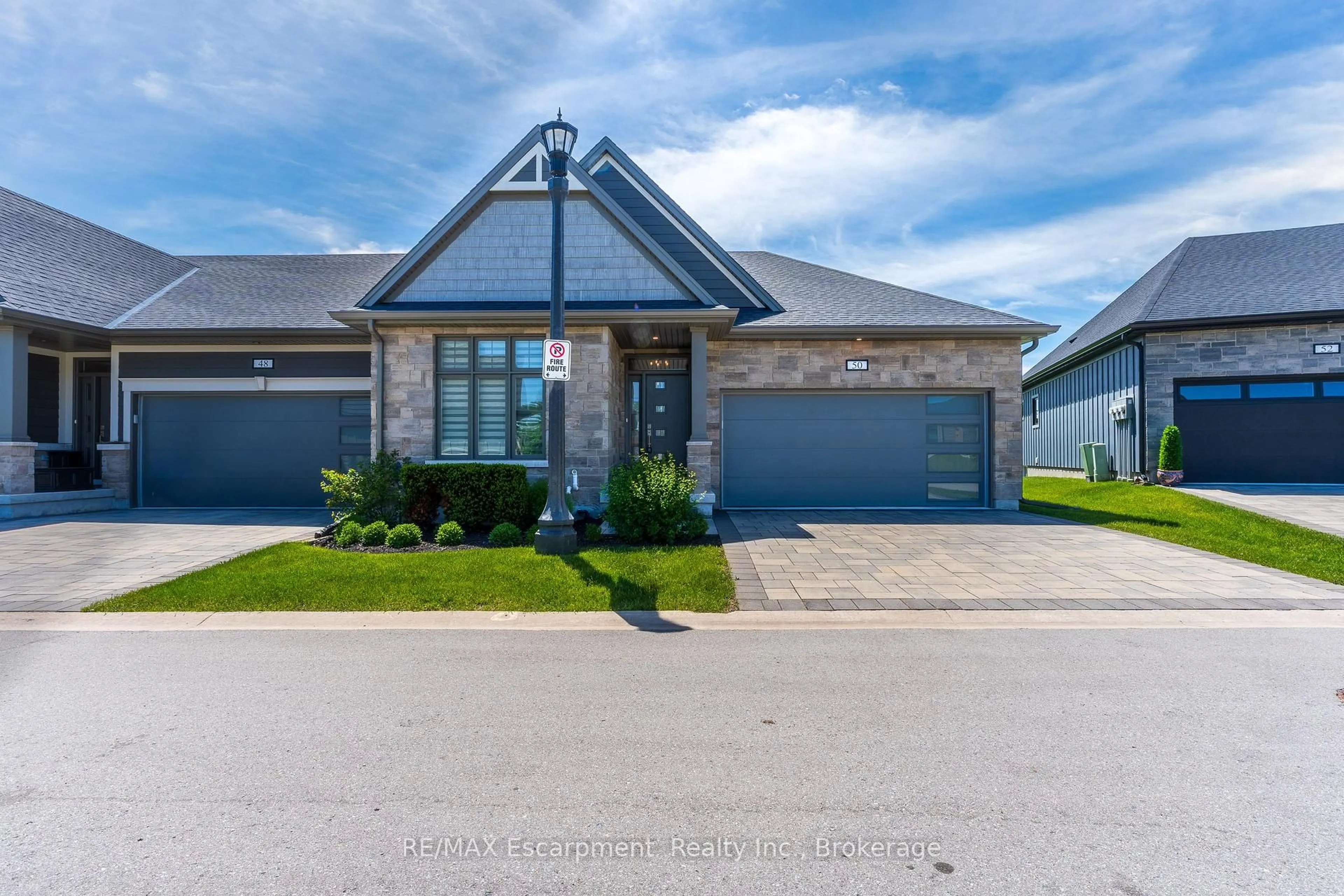 Home with brick exterior material, street for 154 Port Robinson Rd #50, Pelham Ontario L0S 1E6