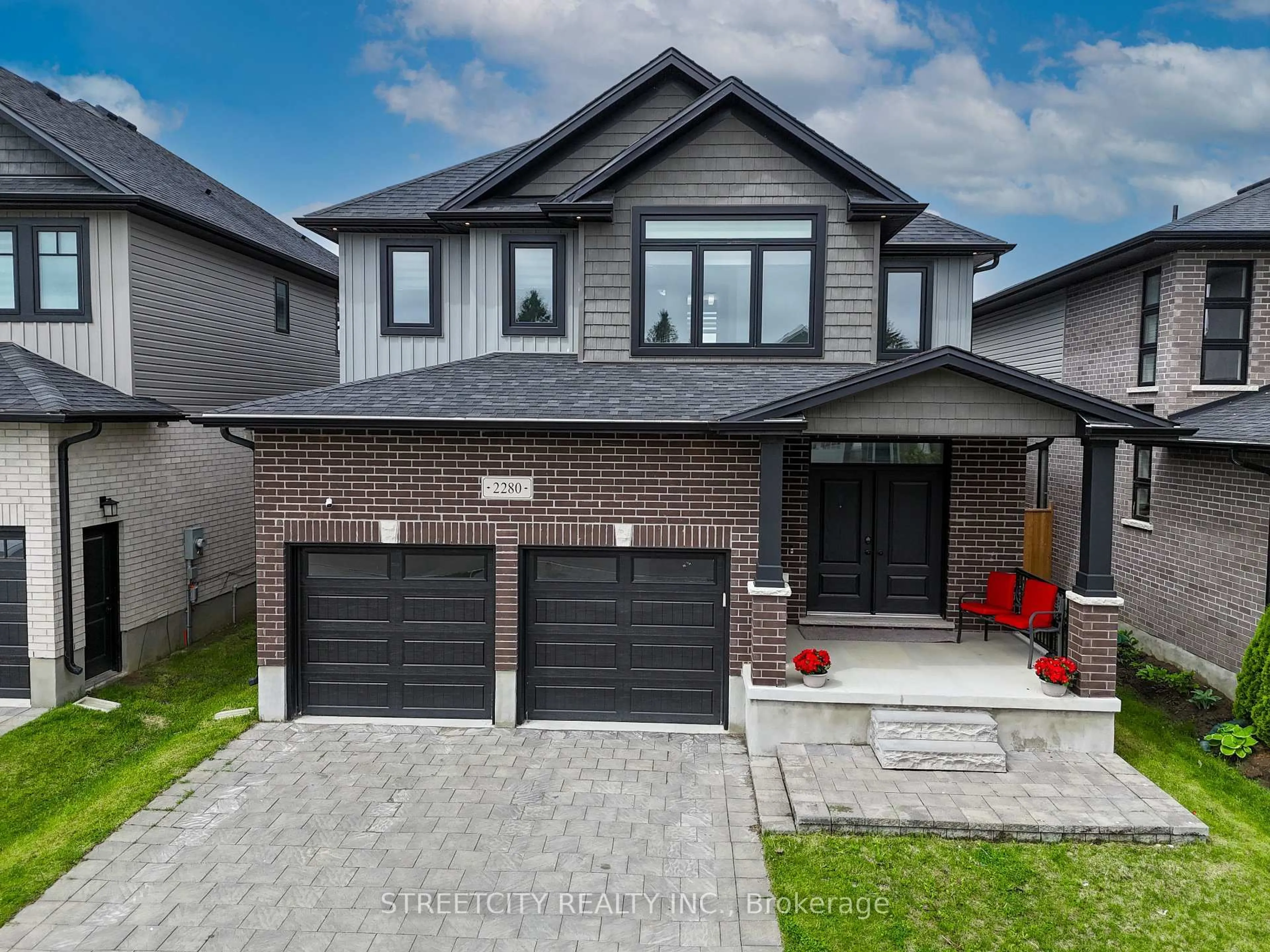 Home with brick exterior material, street for 2280 Tokala Tr, London North Ontario N6G 0V6