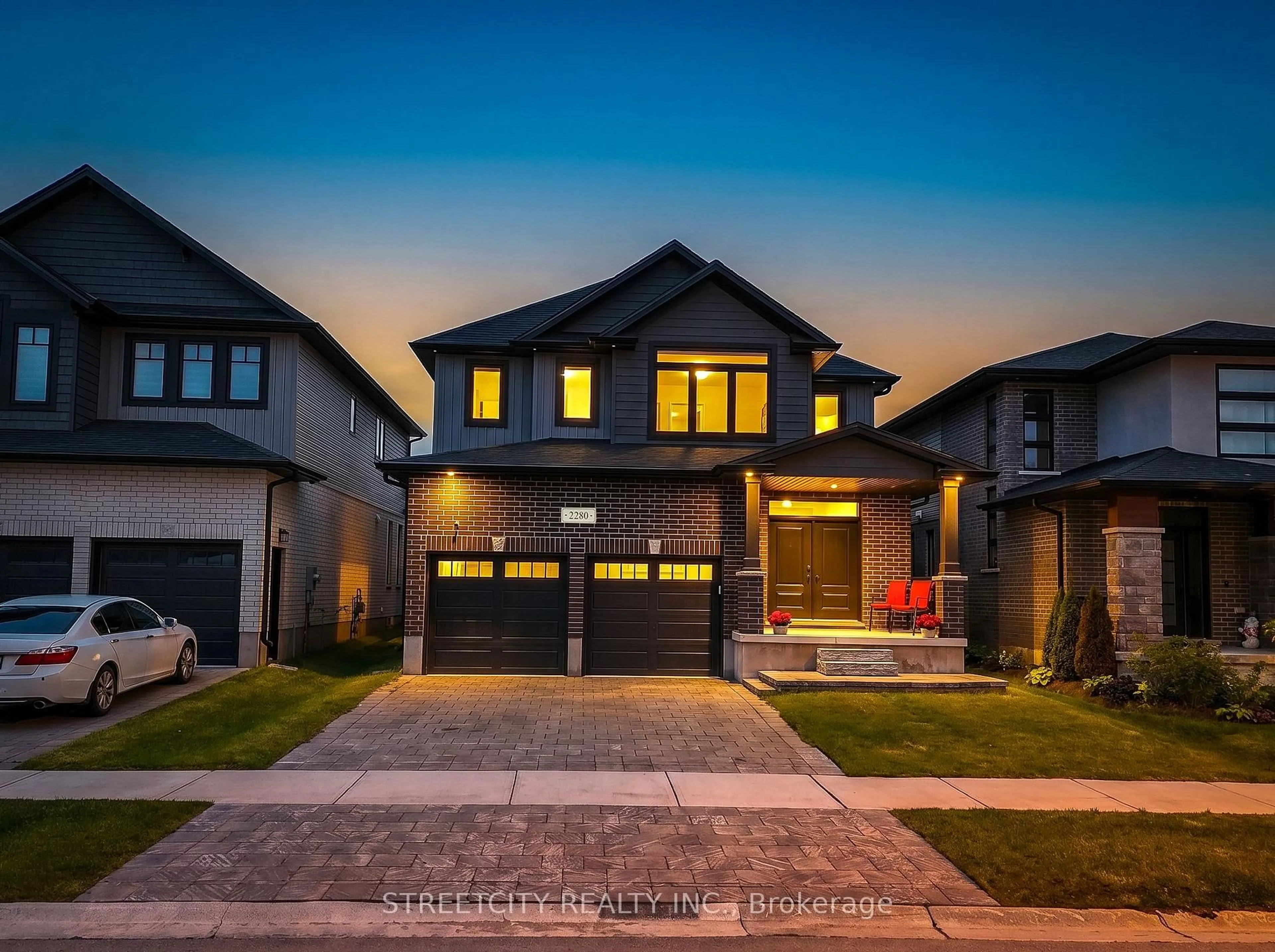 Home with brick exterior material, street for 2280 Tokala Tr, London North Ontario N6G 0V6