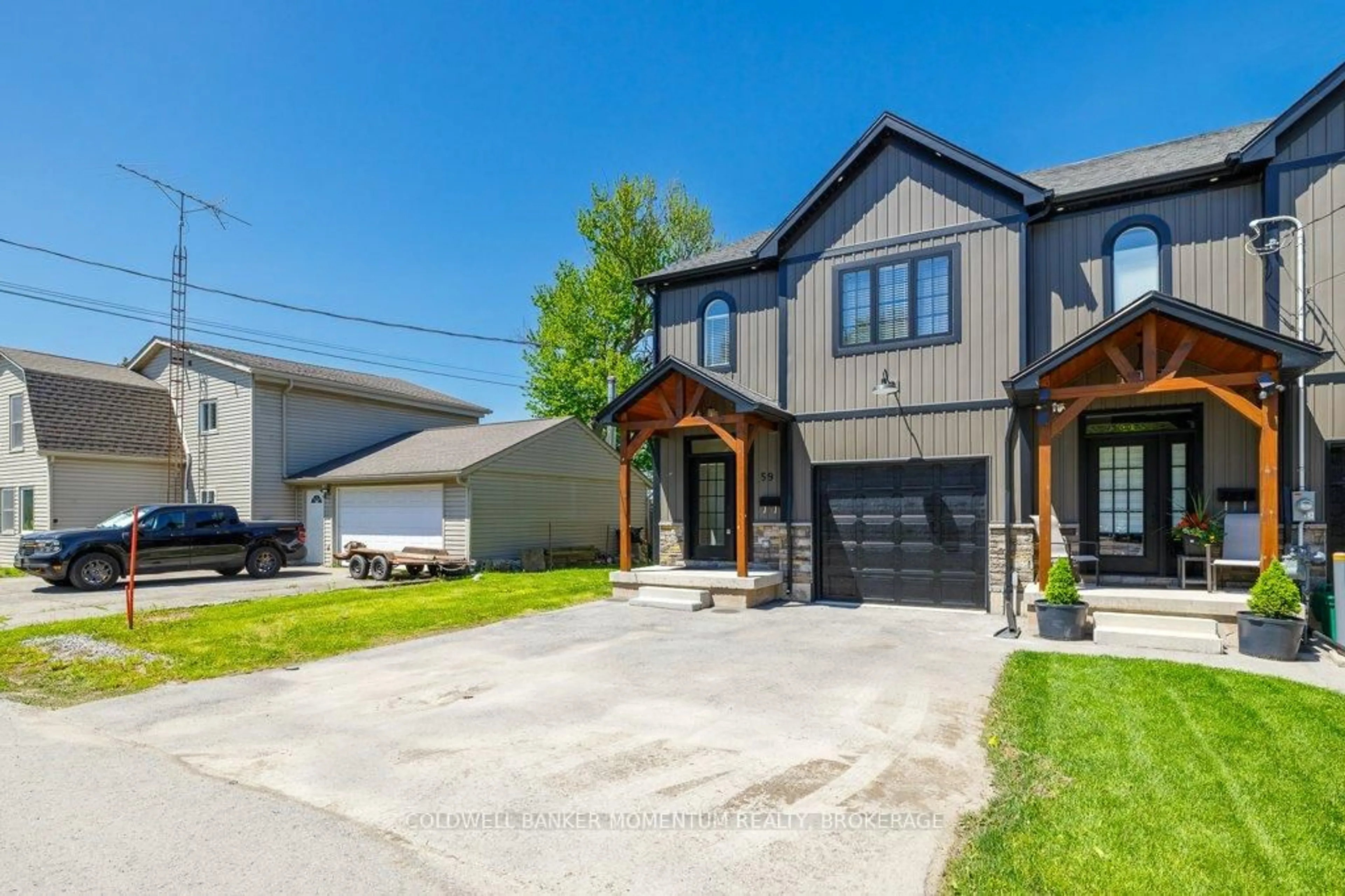 Home with brick exterior material, street for 59 Omer Ave, Port Colborne Ontario L3K 0B7