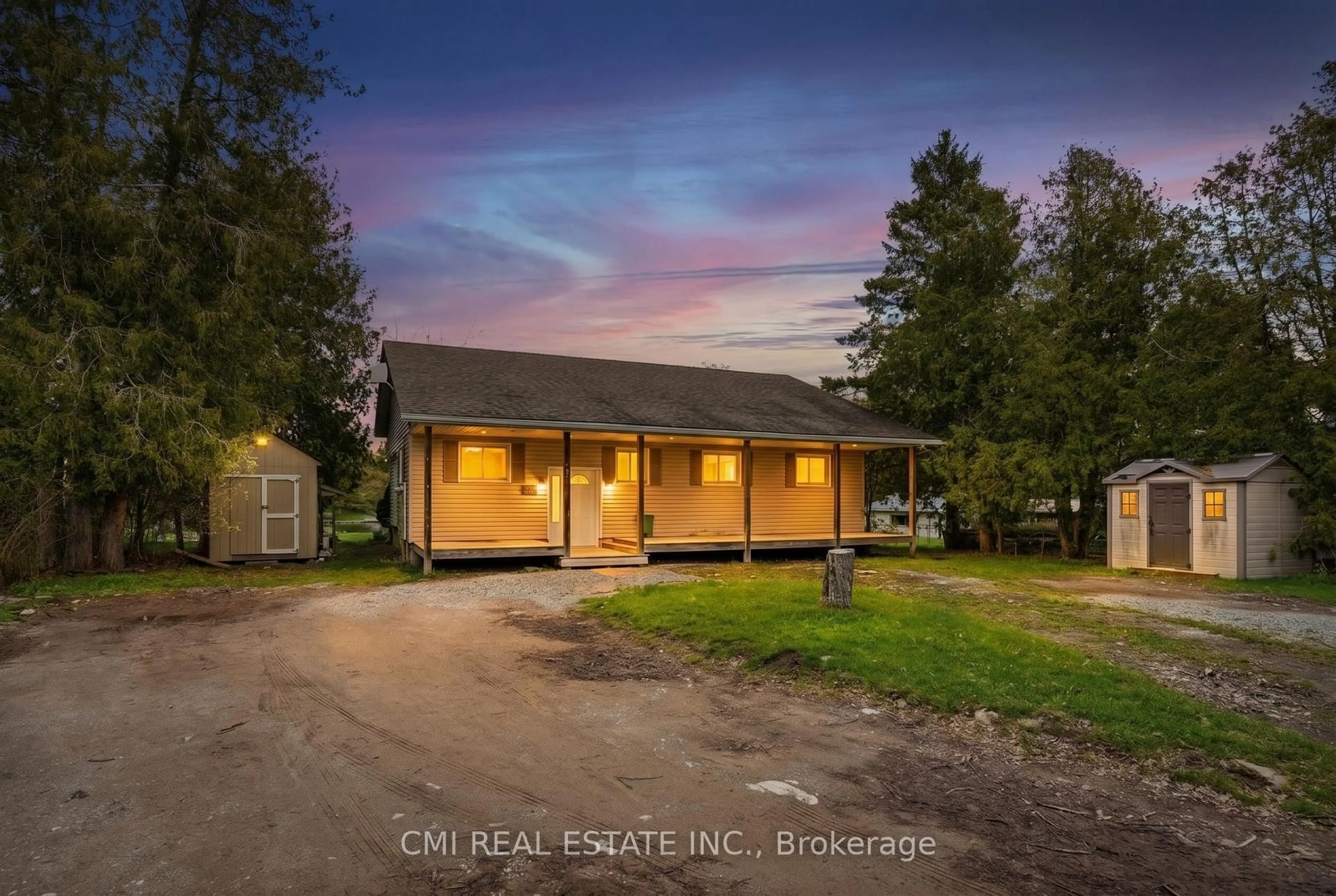 A pic from outside/outdoor area/front of a property/back of a property/a pic from drone, unknown for 28 River Dr, Kawartha Lakes Ontario K0M 1N0