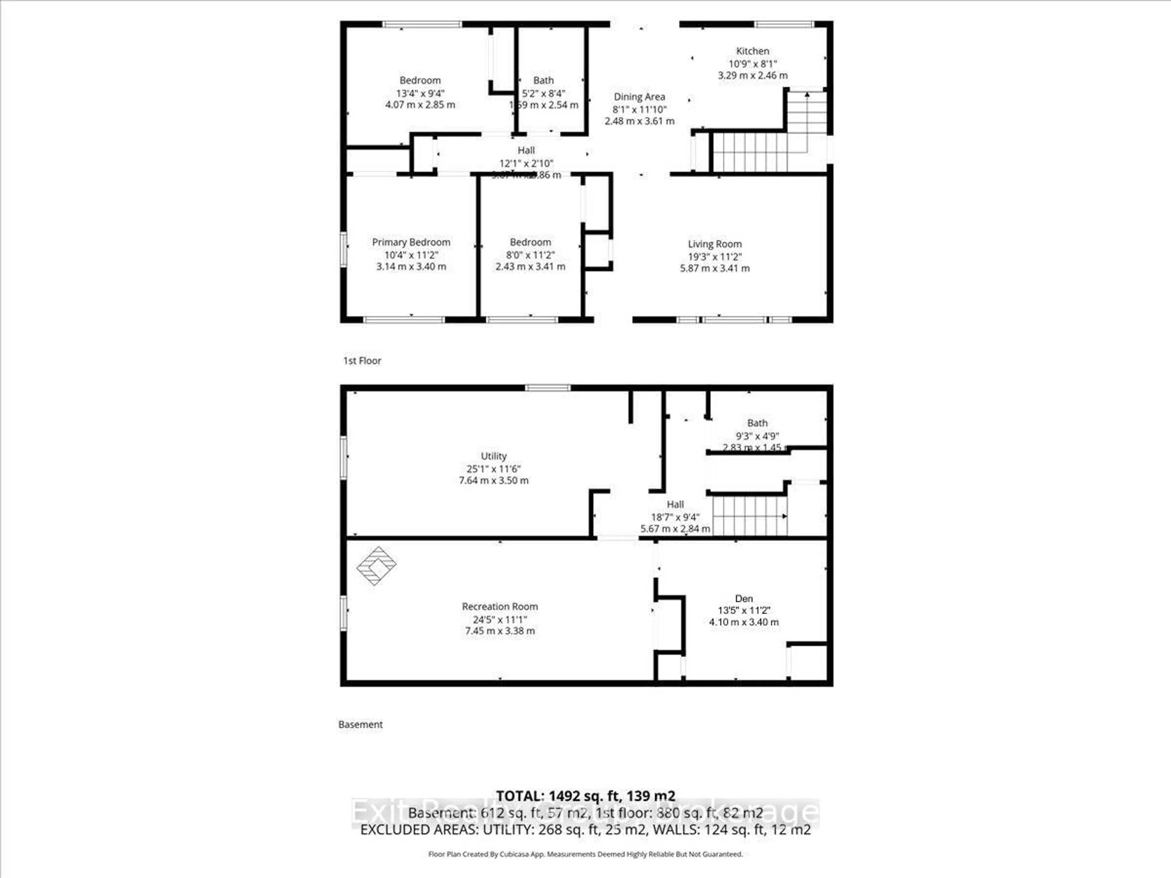 Floor plan for 98 Division St, Brighton Ontario K0K 1H0