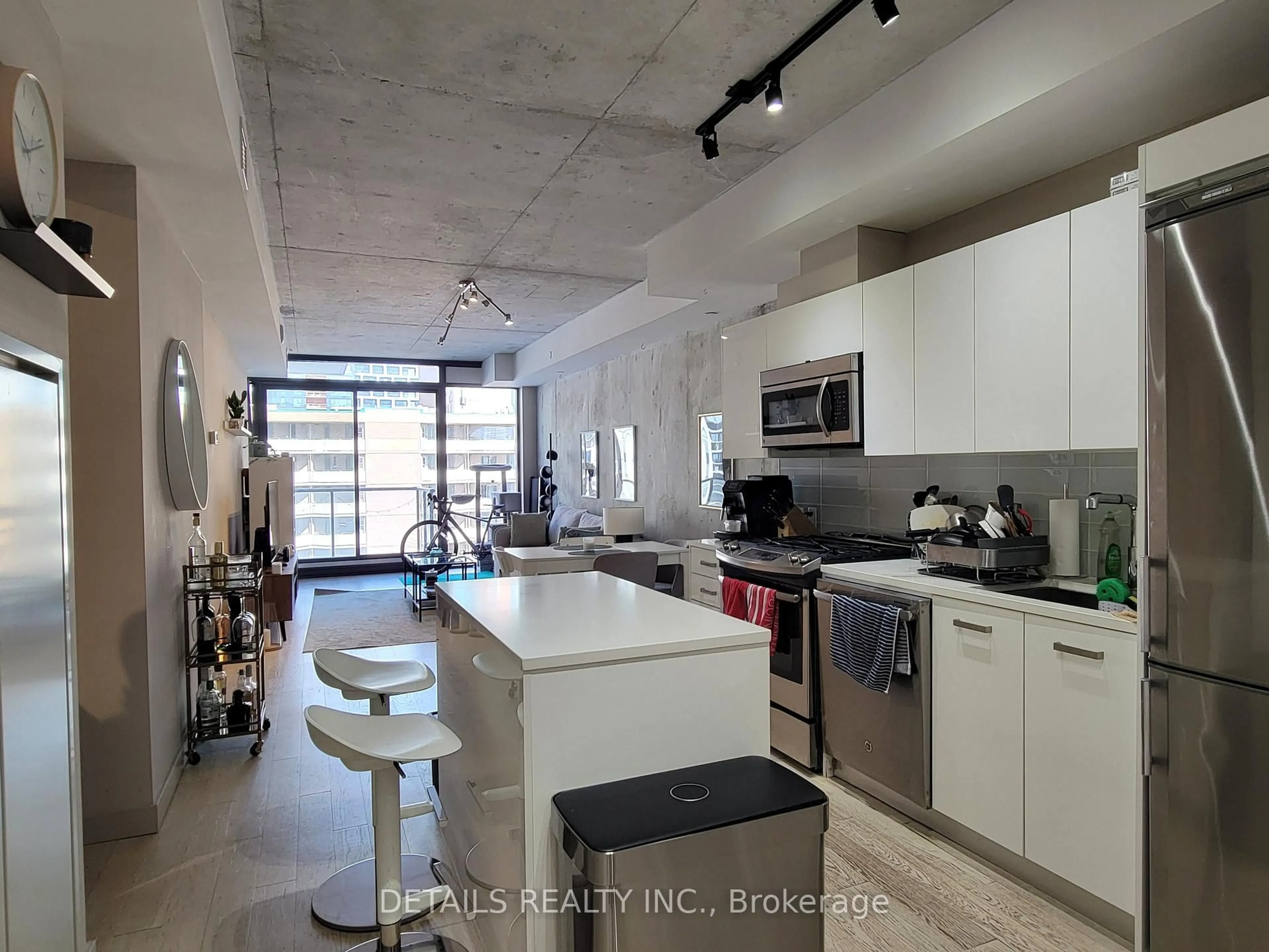 Open concept kitchen, unknown for 224 Lyon St #812, Ottawa Ontario K1R 5V9