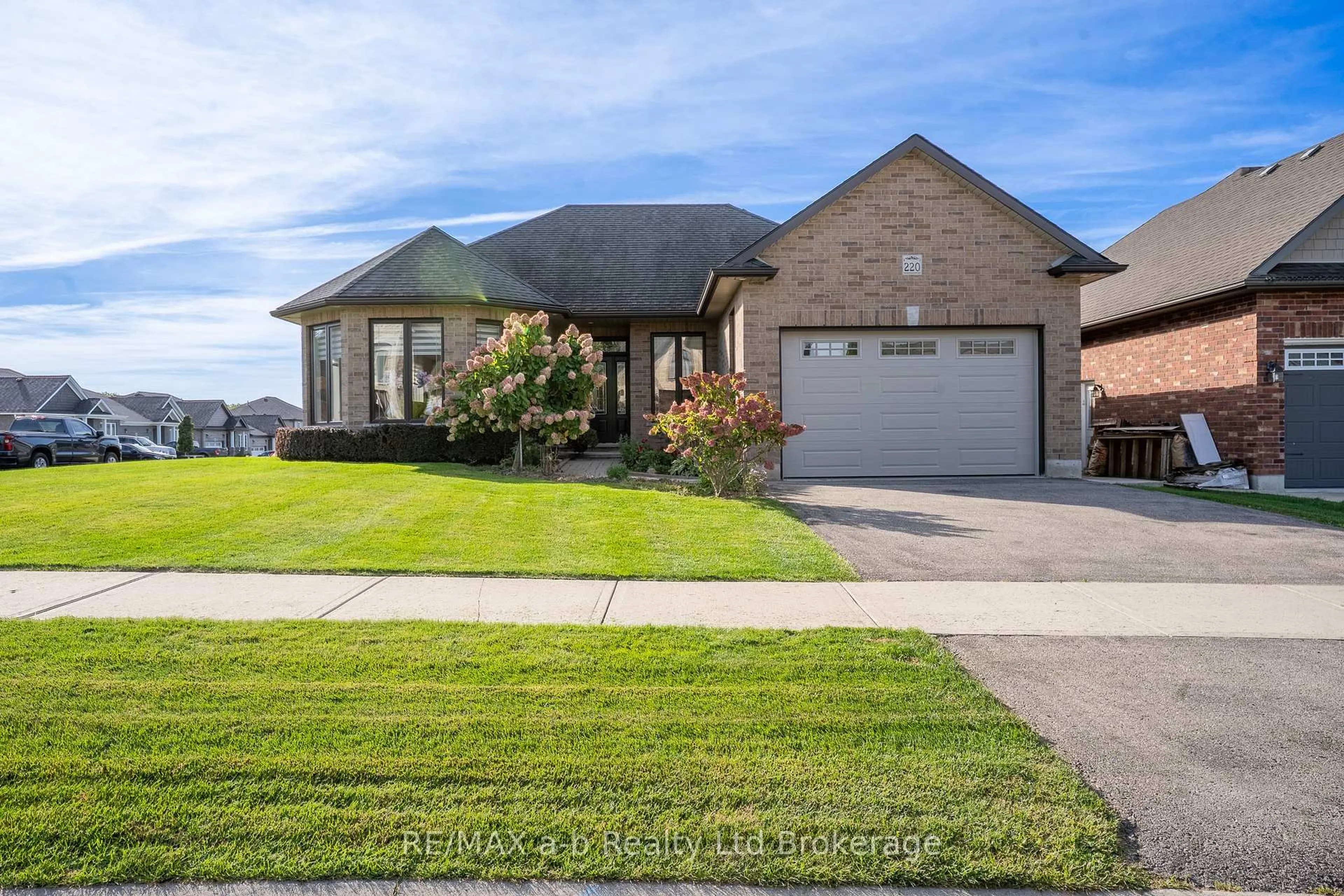 Home with brick exterior material, street for 220 Poldon Dr, Norwich Ontario N0J 1P0