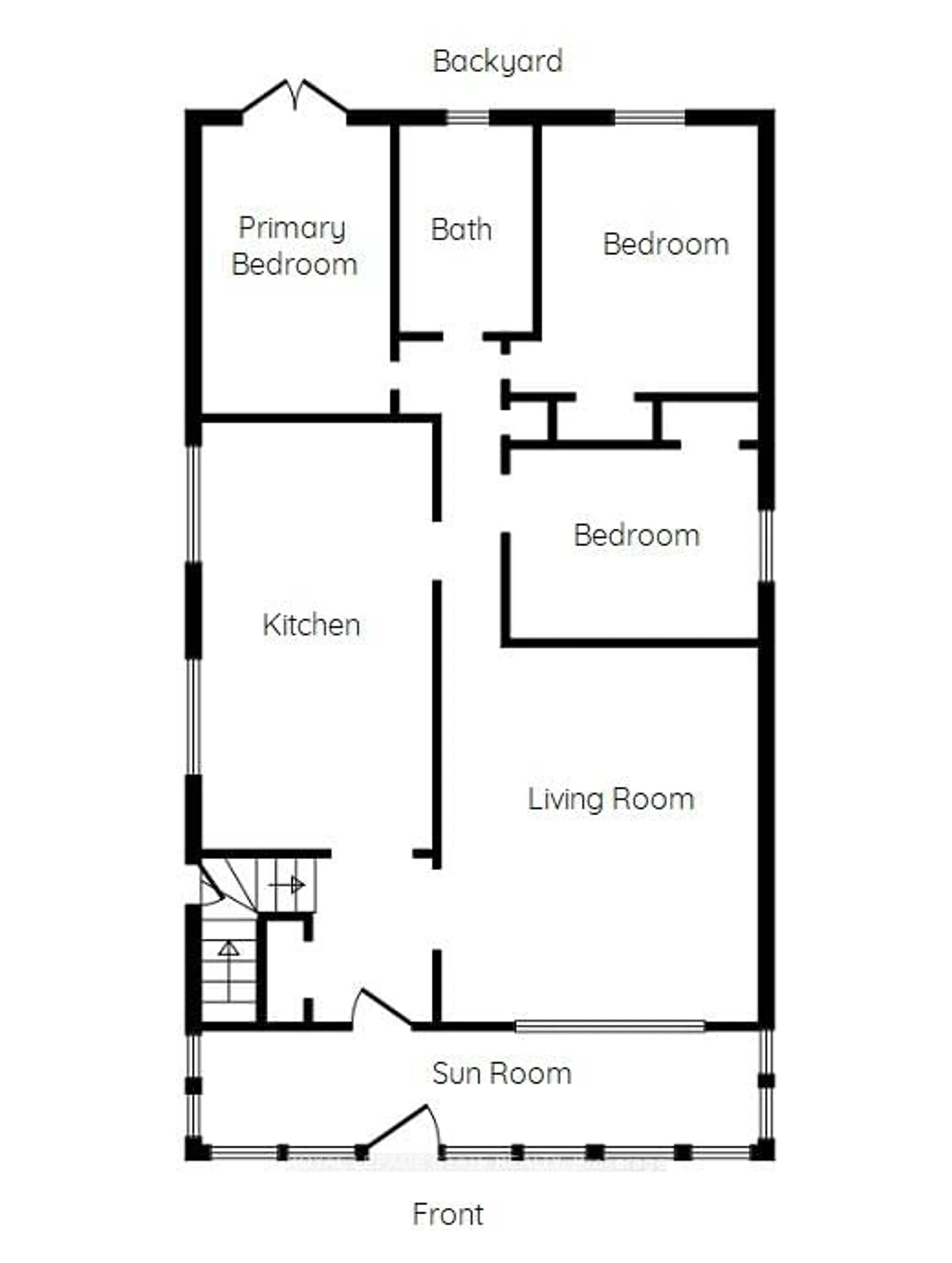 Floor plan for 10 Alderney Ave, Hamilton Ontario L9A 2A5