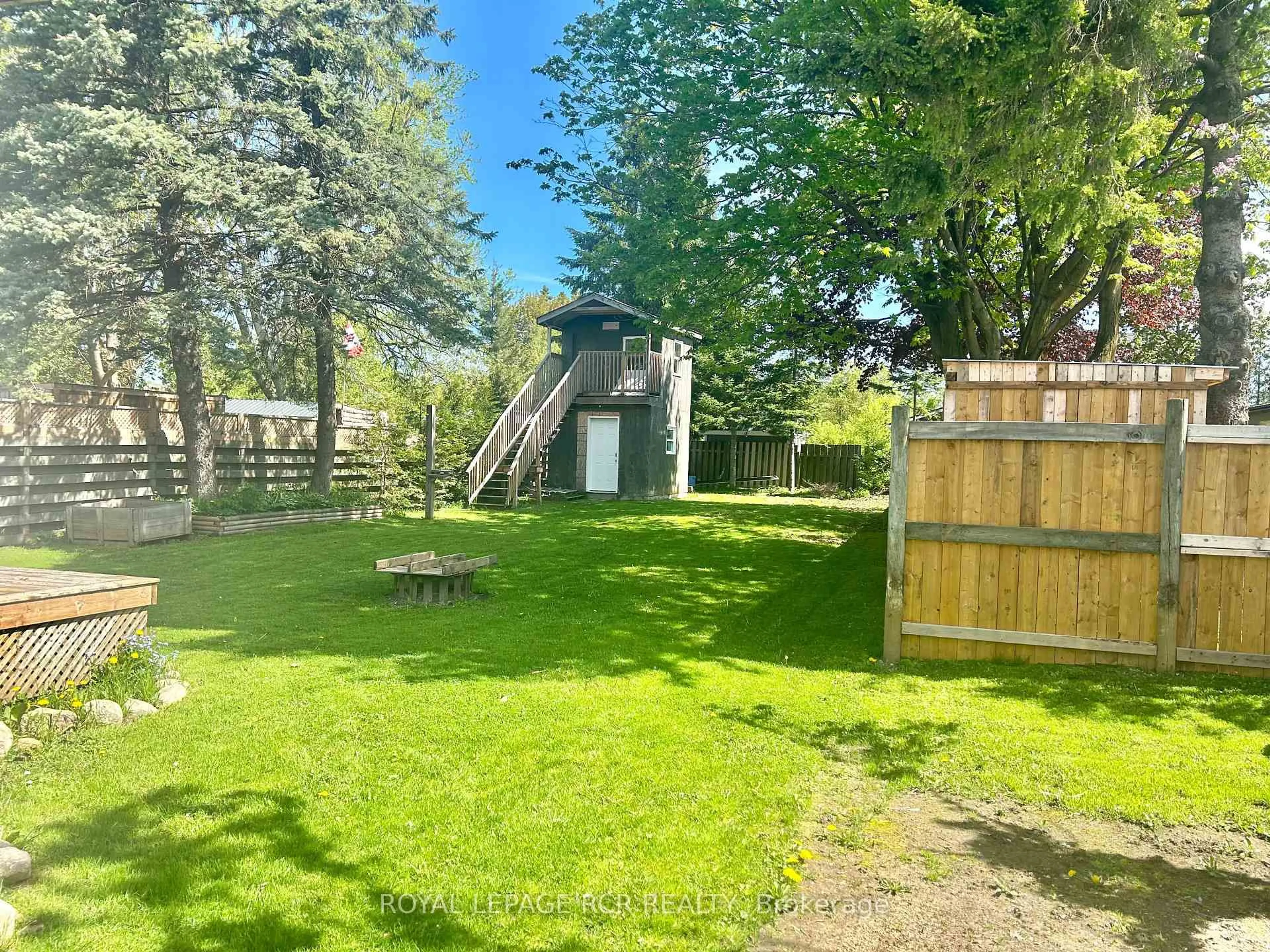 A pic from outside/outdoor area/front of a property/back of a property/a pic from drone, forest/trees view for 170 Young St, Southgate Ontario N0C 1B0
