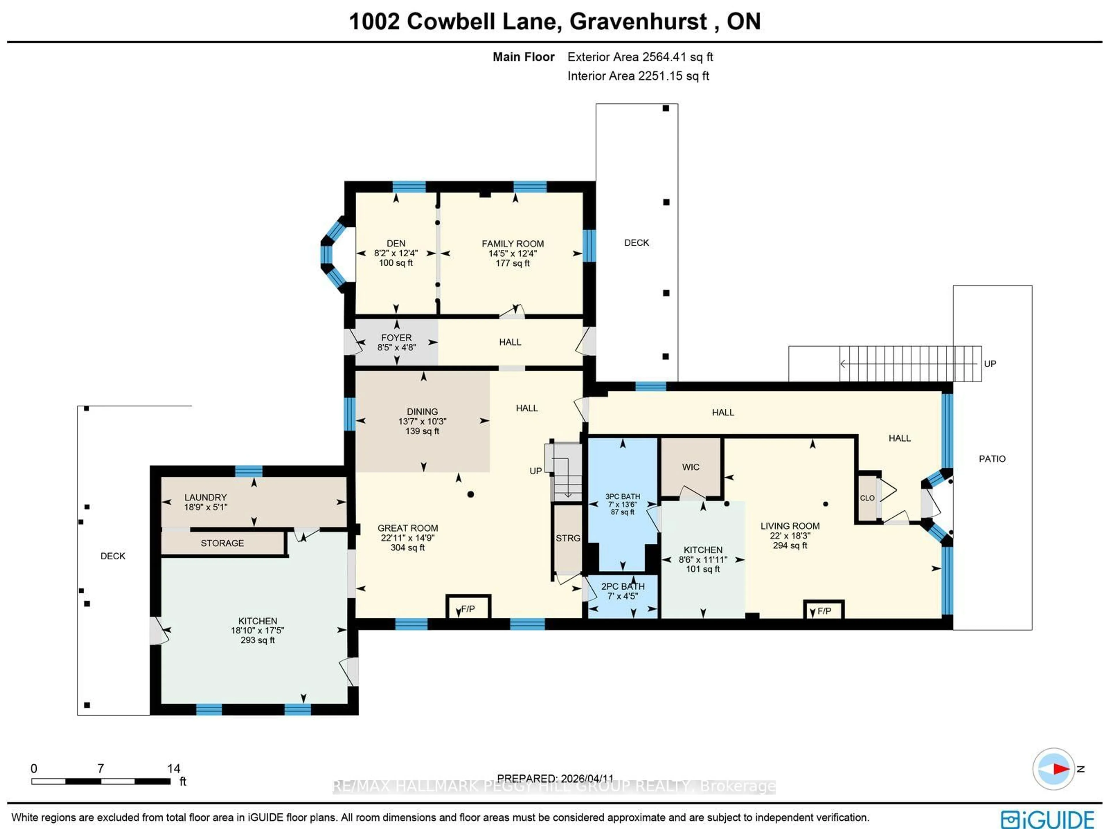 Floor plan for 1002 Cowbell Lane, Gravenhurst Ontario P0E 1N0