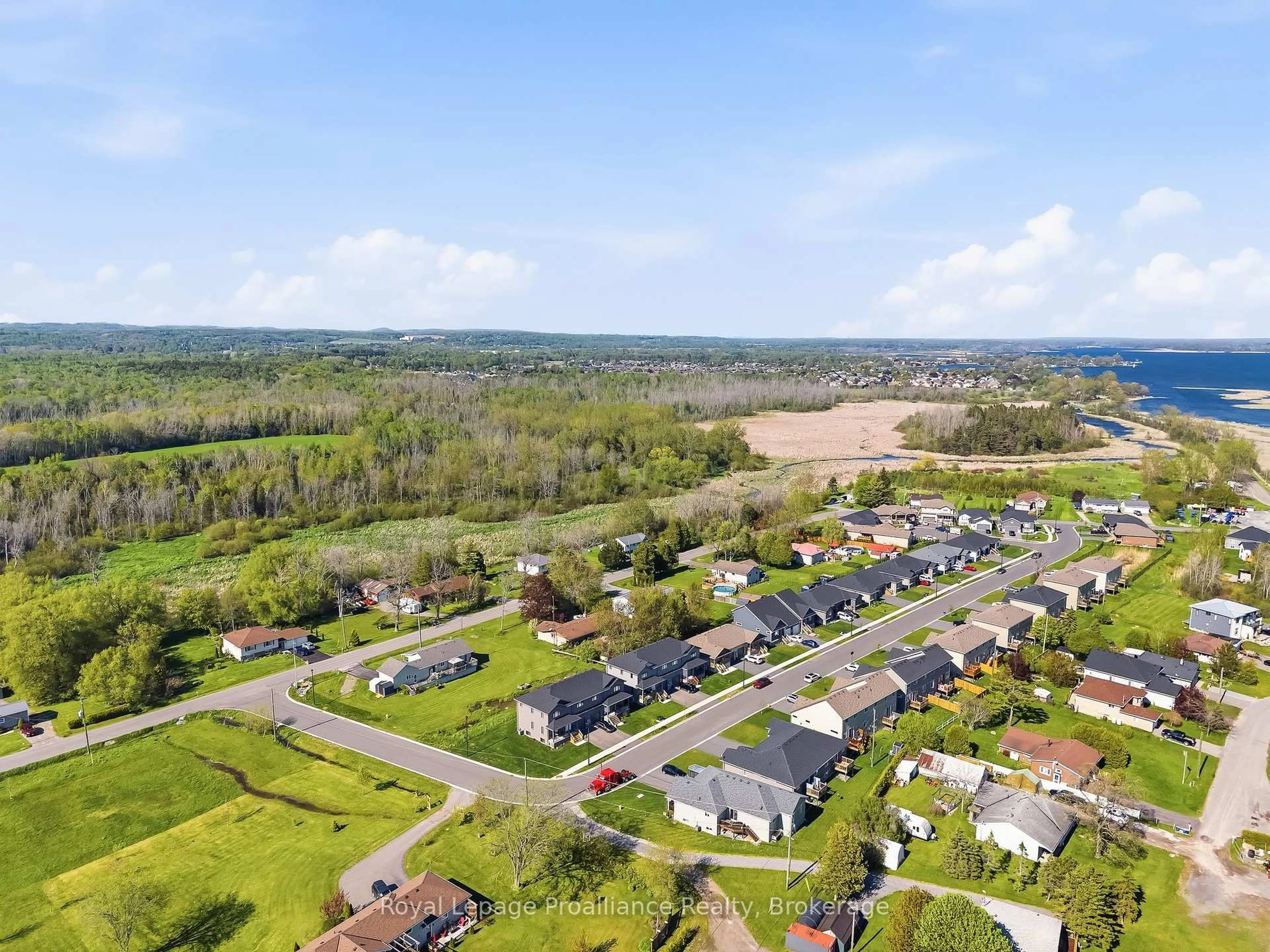 A pic from outside/outdoor area/front of a property/back of a property/a pic from drone, water/lake/river/ocean view for 35 Rabbit Road Rd, Brighton Ontario K0K 1H0