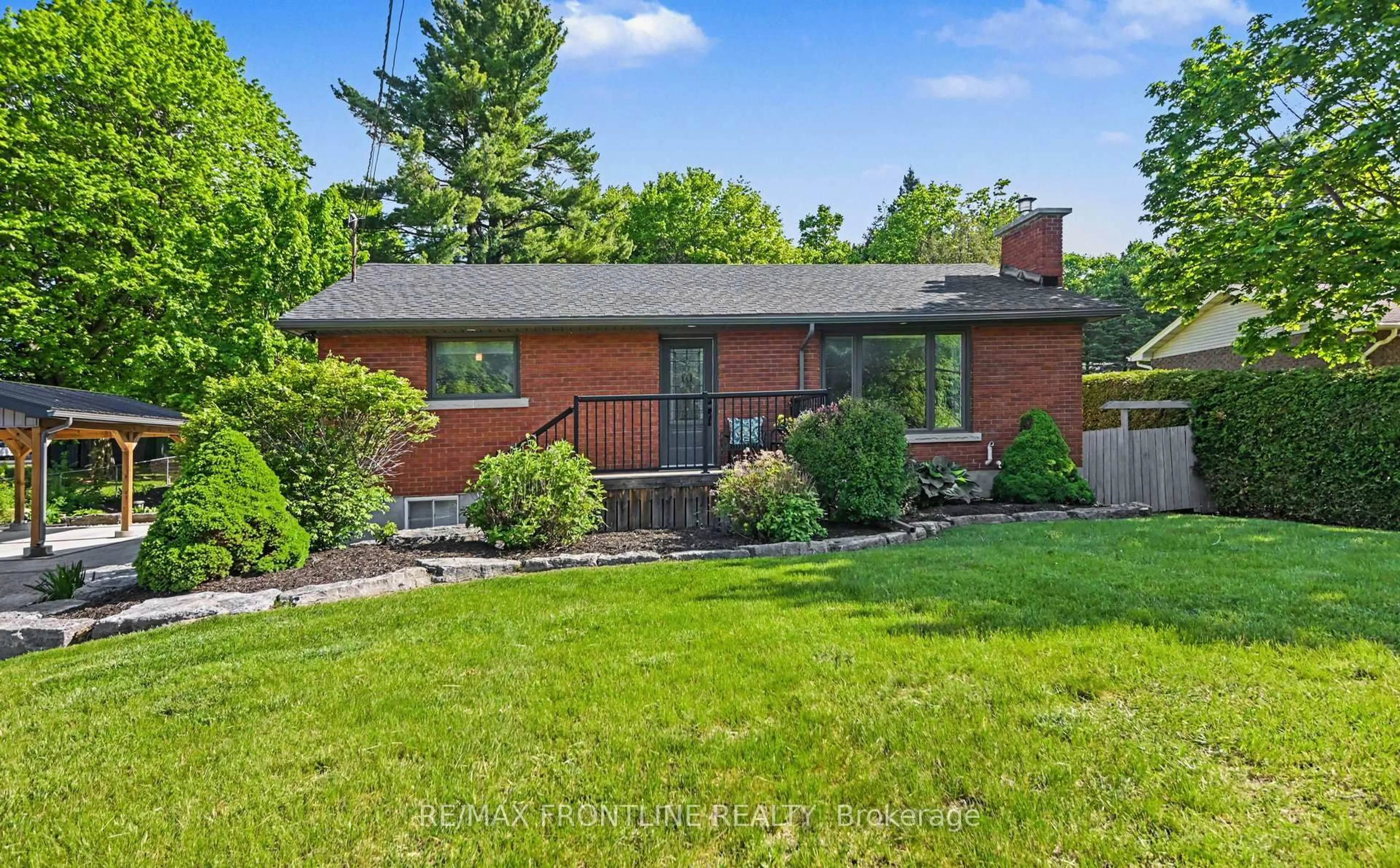 Home with brick exterior material, street for 2436 Rideau Ferry Rd, Perth Ontario K7H 0G7