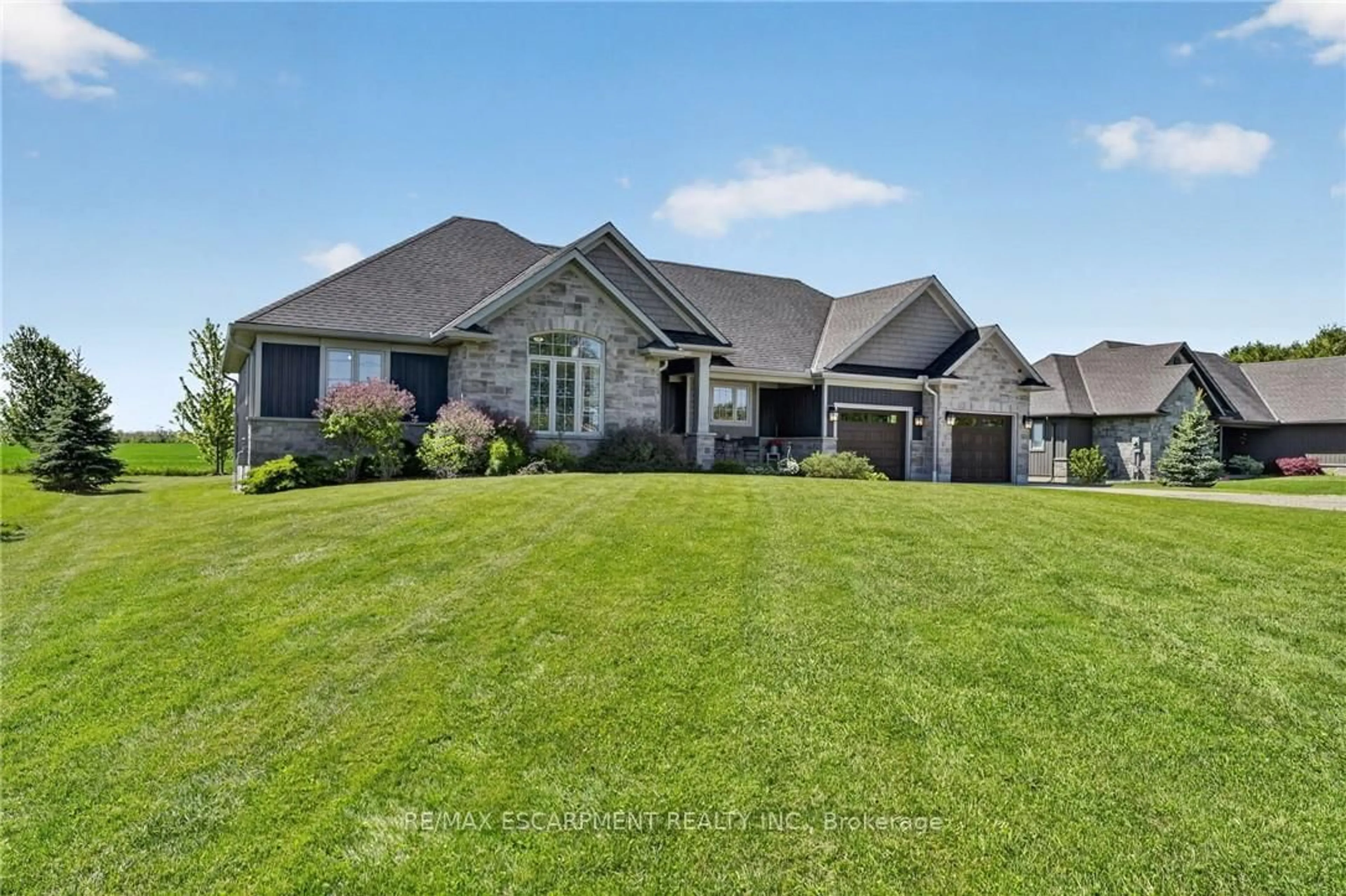 Home with brick exterior material, street for 7162 RAINHAM Rd, Haldimand Ontario N1A 2W8