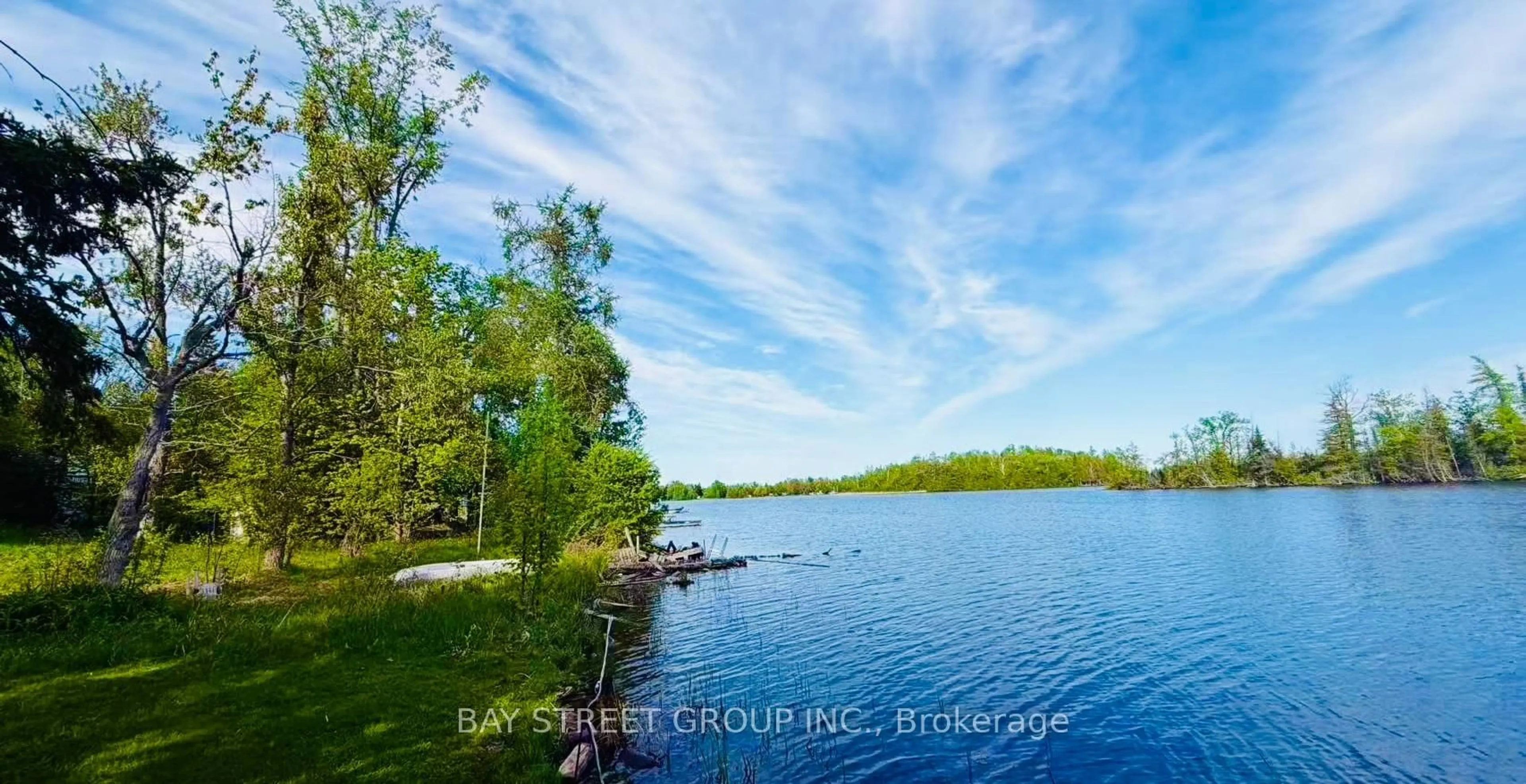 A pic from outside/outdoor area/front of a property/back of a property/a pic from drone, water/lake/river/ocean view for 1288 Portage Rd, Kawartha Lakes Ontario K0M 2B0