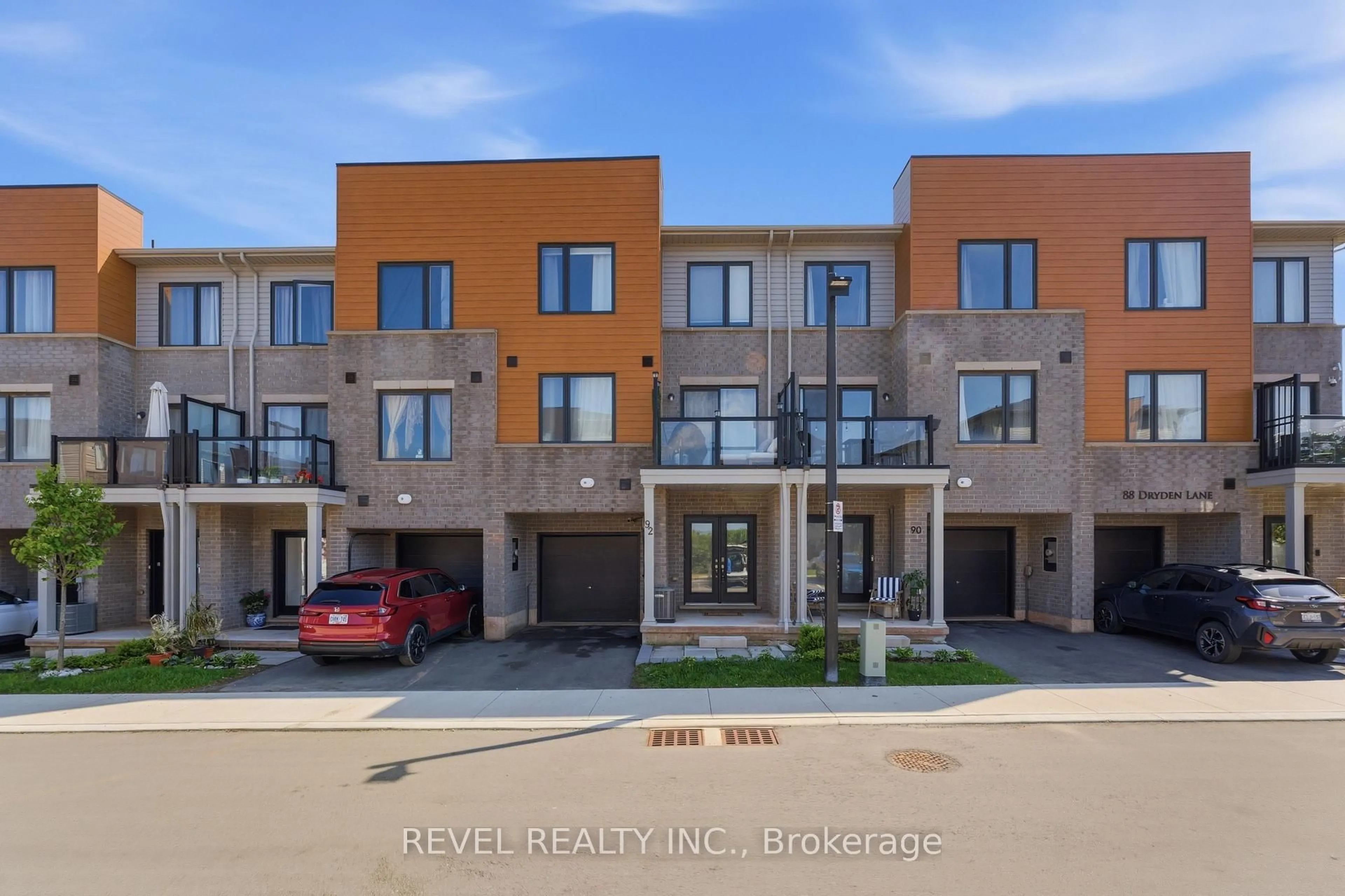 Home with brick exterior material, street for 92 Dryden Lane, Hamilton Ontario L8H 0B6
