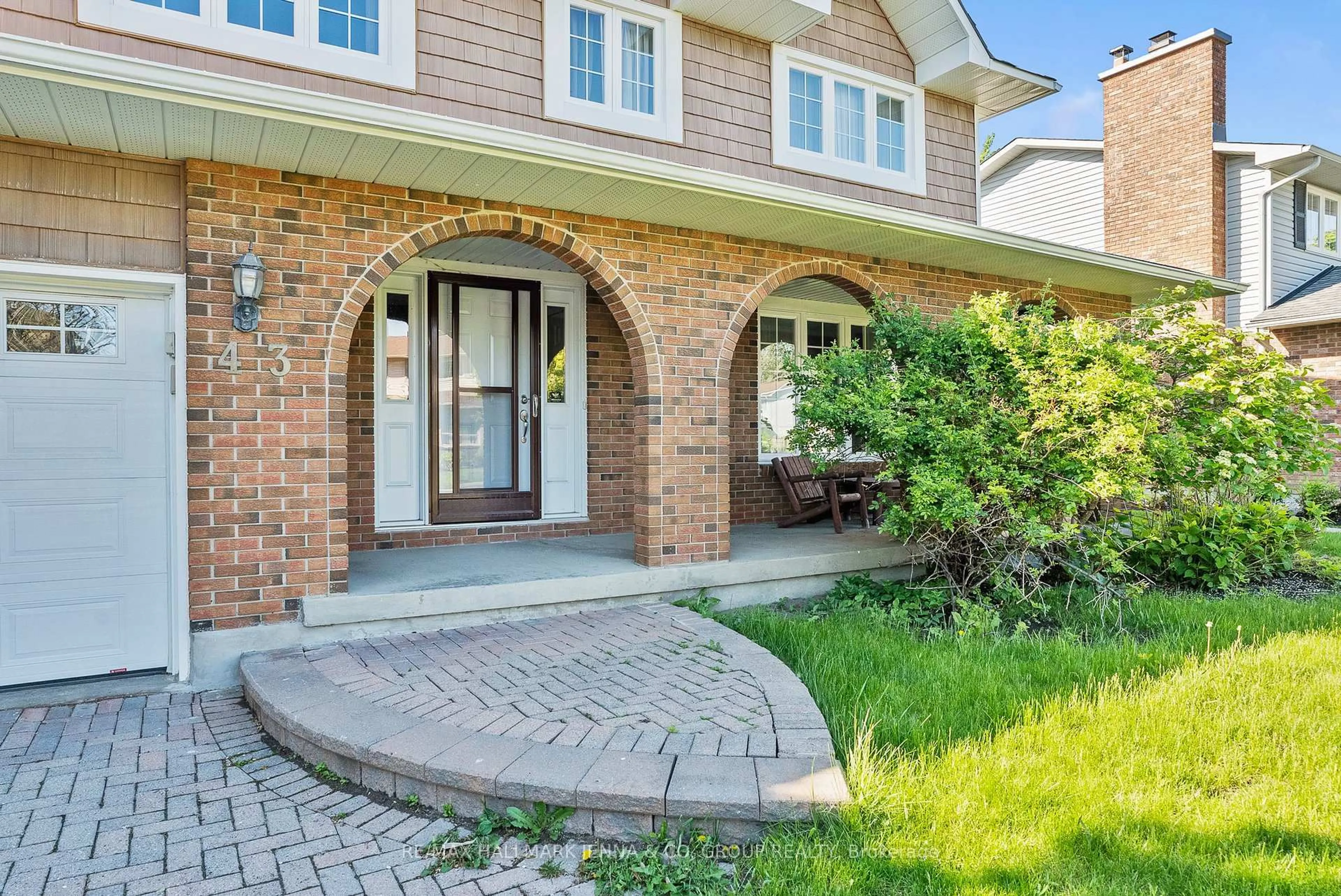 Home with brick exterior material, street for 43 Elke Dr, Barrhaven Ontario K2J 2B9