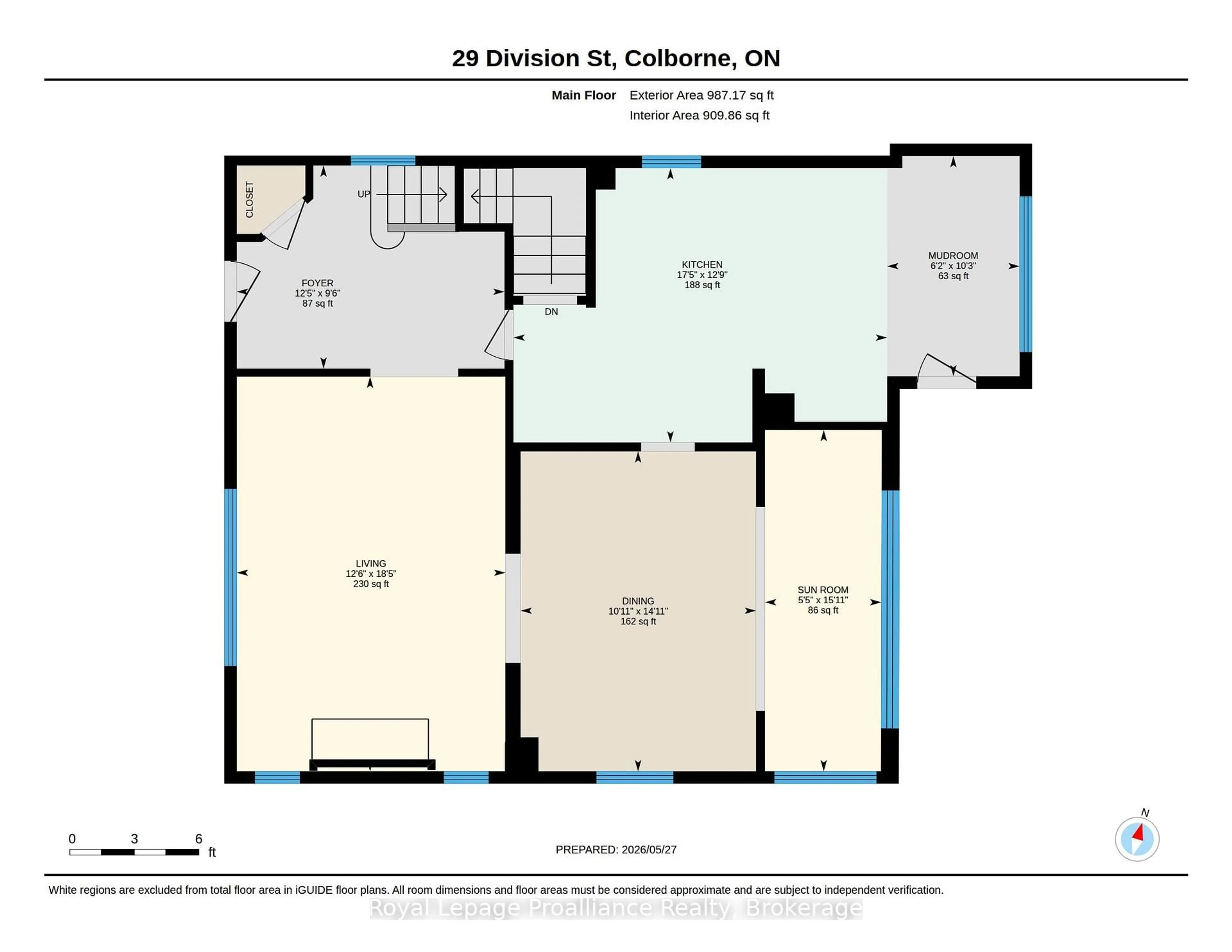 Floor plan for 29 Division St, Cramahe Ontario K0K 1S0