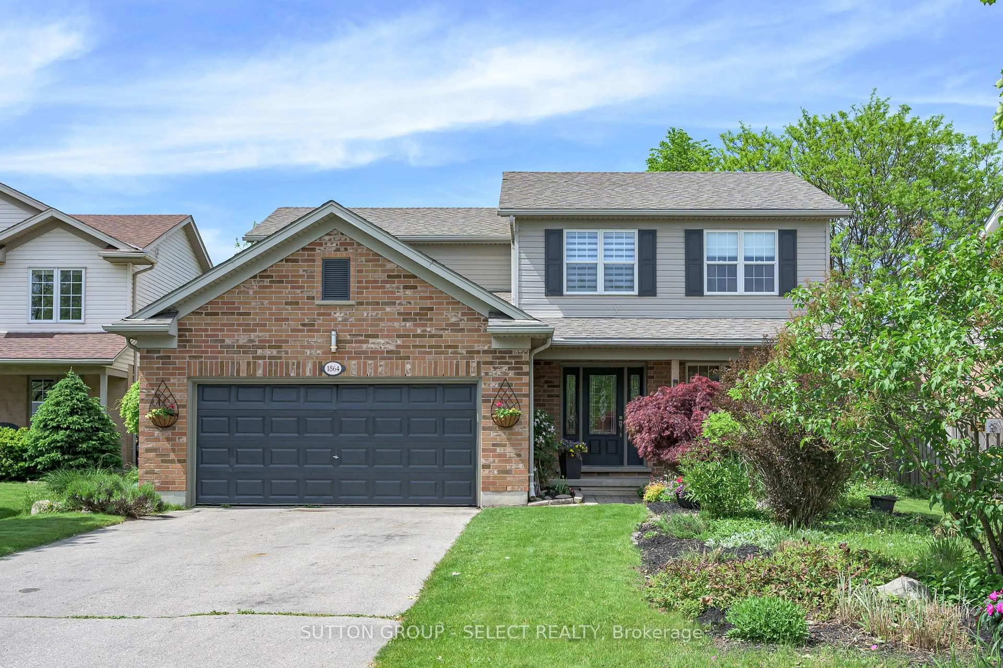 Home with brick exterior material, street for 1864 Downes Crt, London North Ontario N6G 5E8