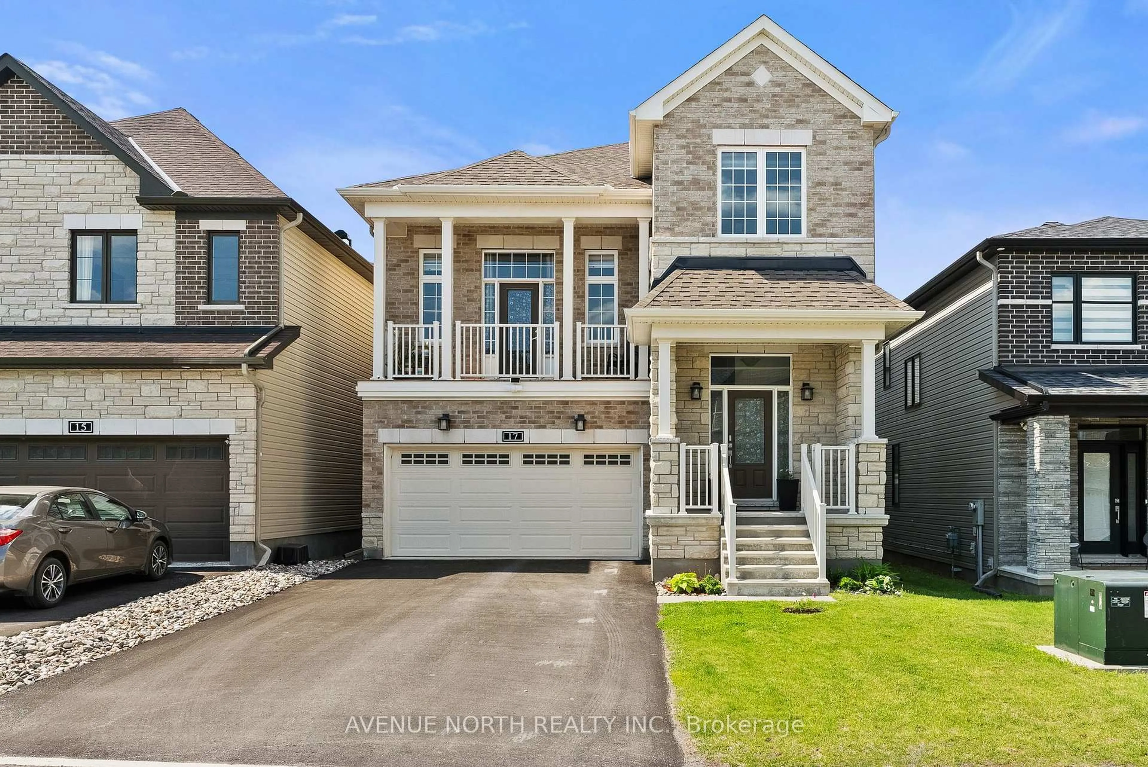 Home with brick exterior material, street for 17 Fossa Terr, Ottawa Ontario K2J 6W4