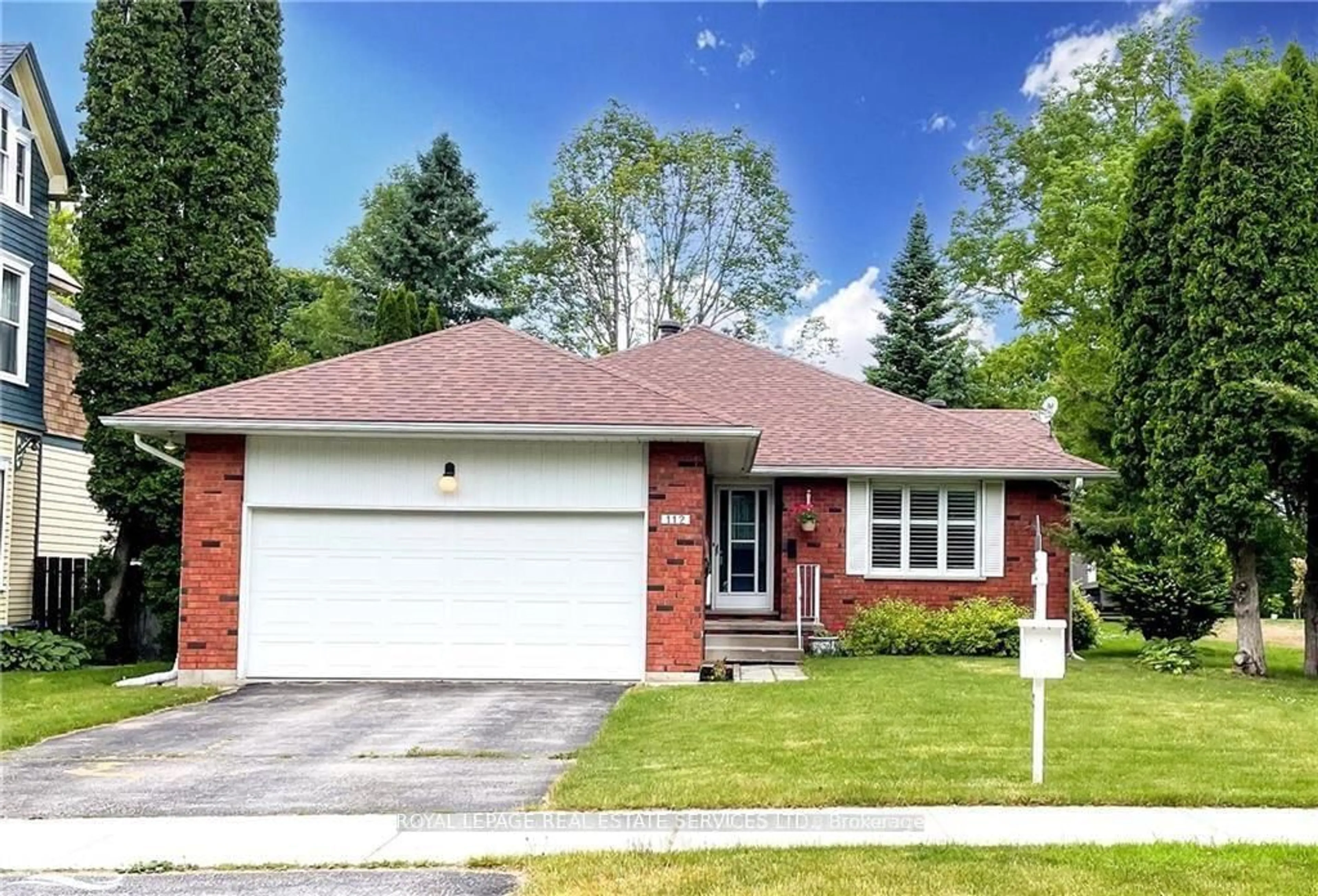 Home with brick exterior material, street for 112 Bruce St, Blue Mountains Ontario N0H 2P0