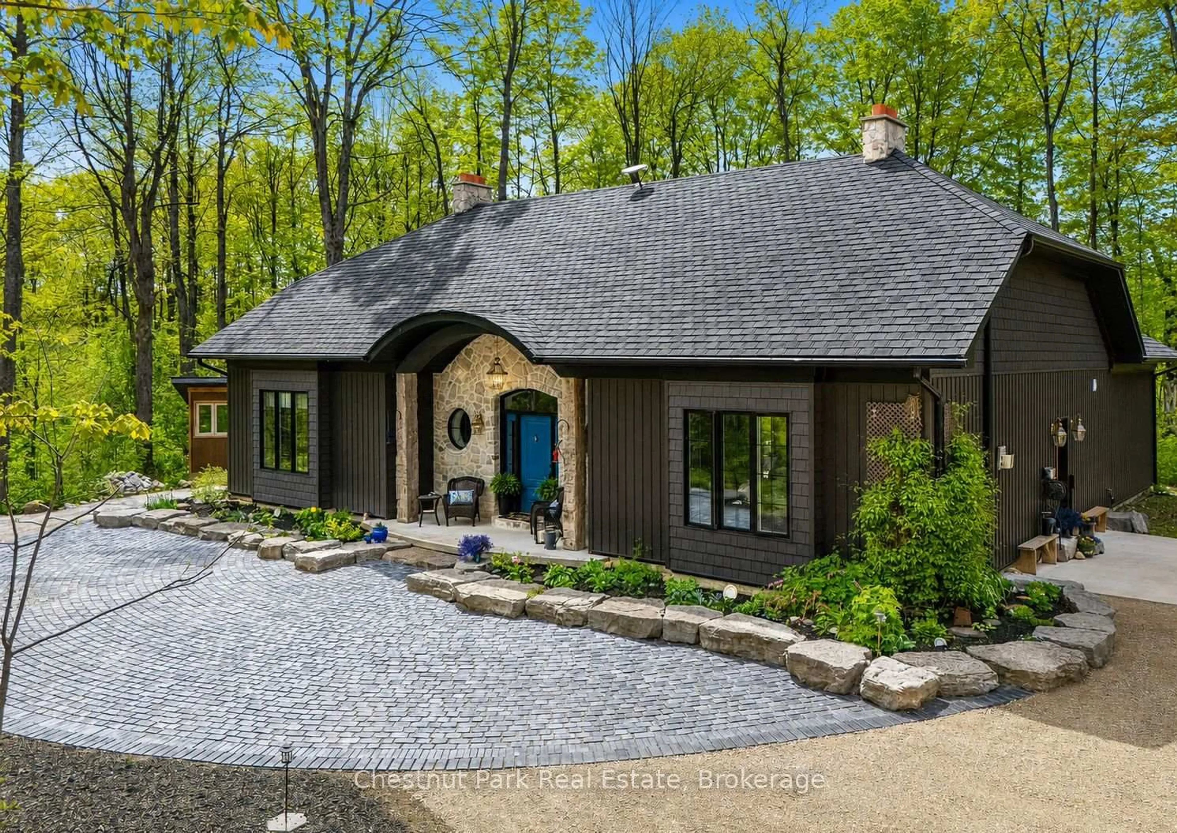 Home with brick exterior material, street for 583724 Sideroad 60, Chatsworth Ontario N0H 1R0