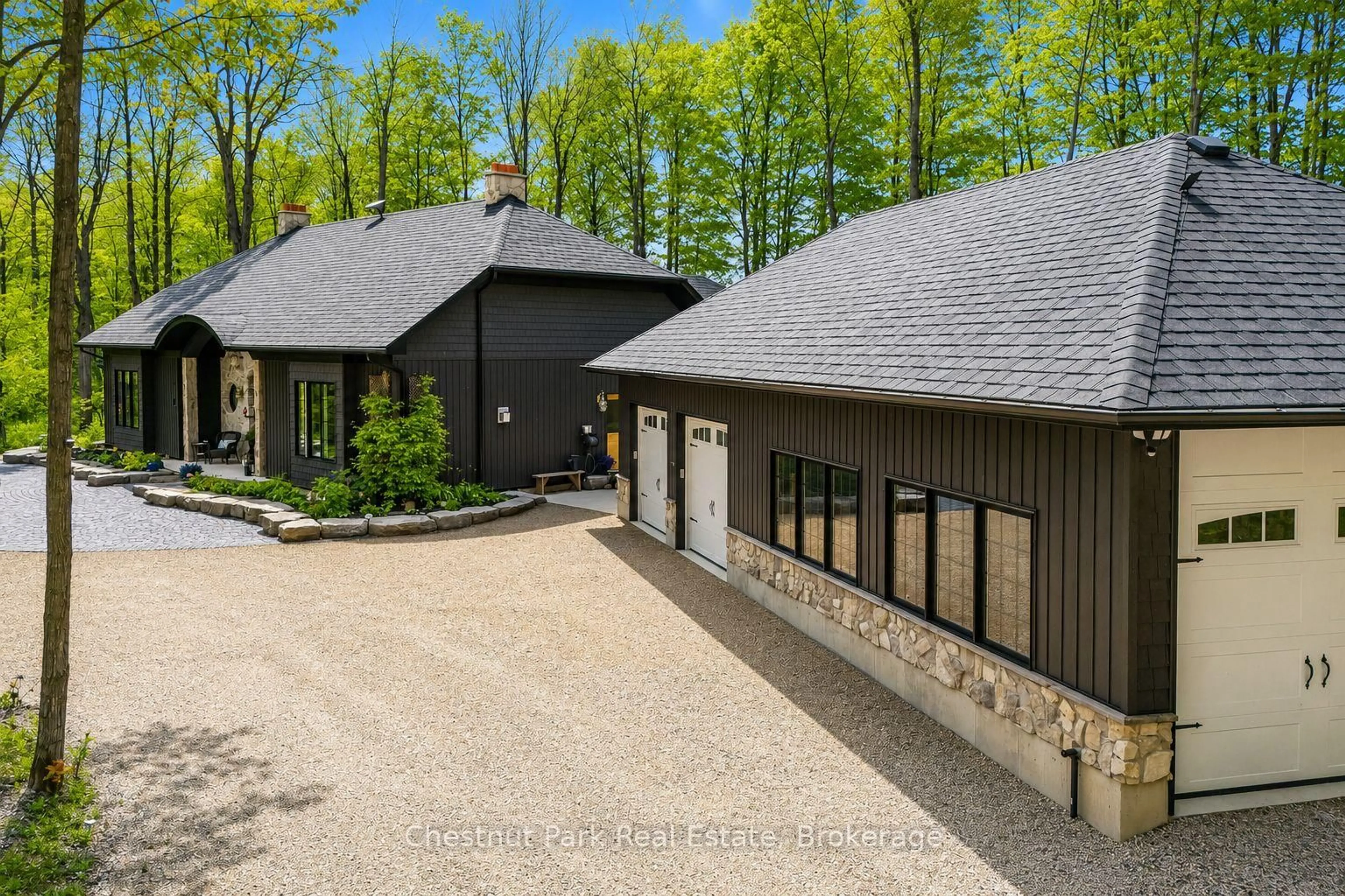 A pic from outside/outdoor area/front of a property/back of a property/a pic from drone, unknown for 583724 Sideroad 60, Chatsworth Ontario N0H 1R0