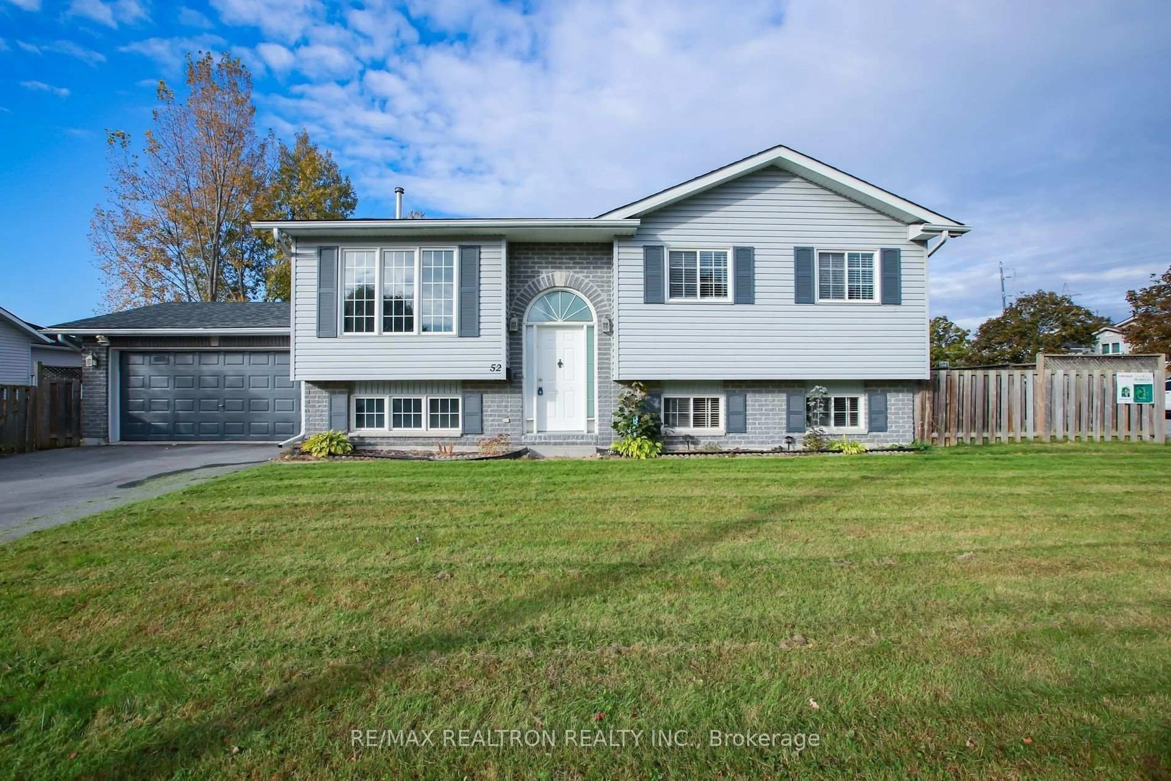 Home with vinyl exterior material, street for 52 Liddle Lane, Belleville Ontario K8N 5Y9