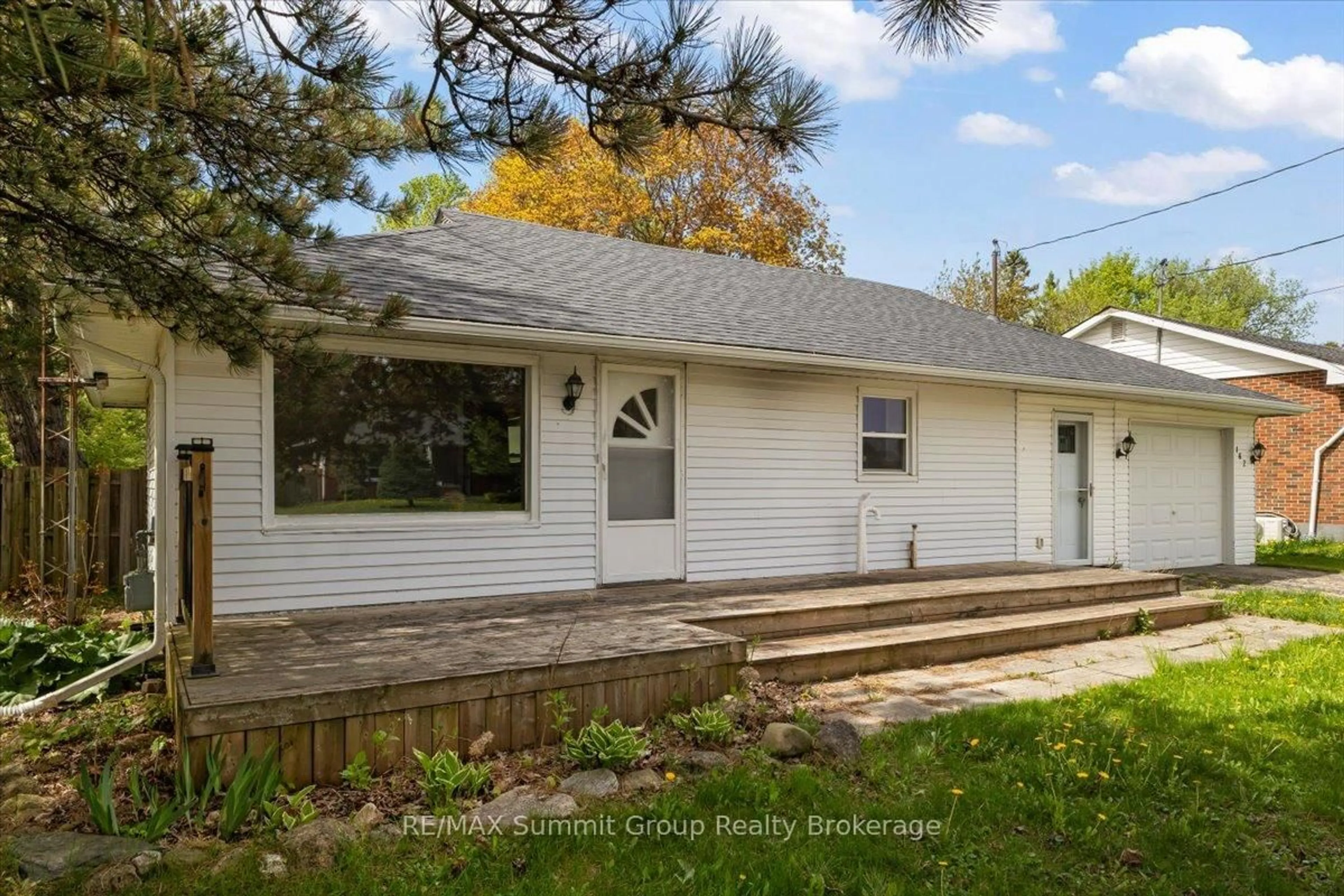 Home with vinyl exterior material, street for 162 Main St, Grey Highlands Ontario N0C 1H0