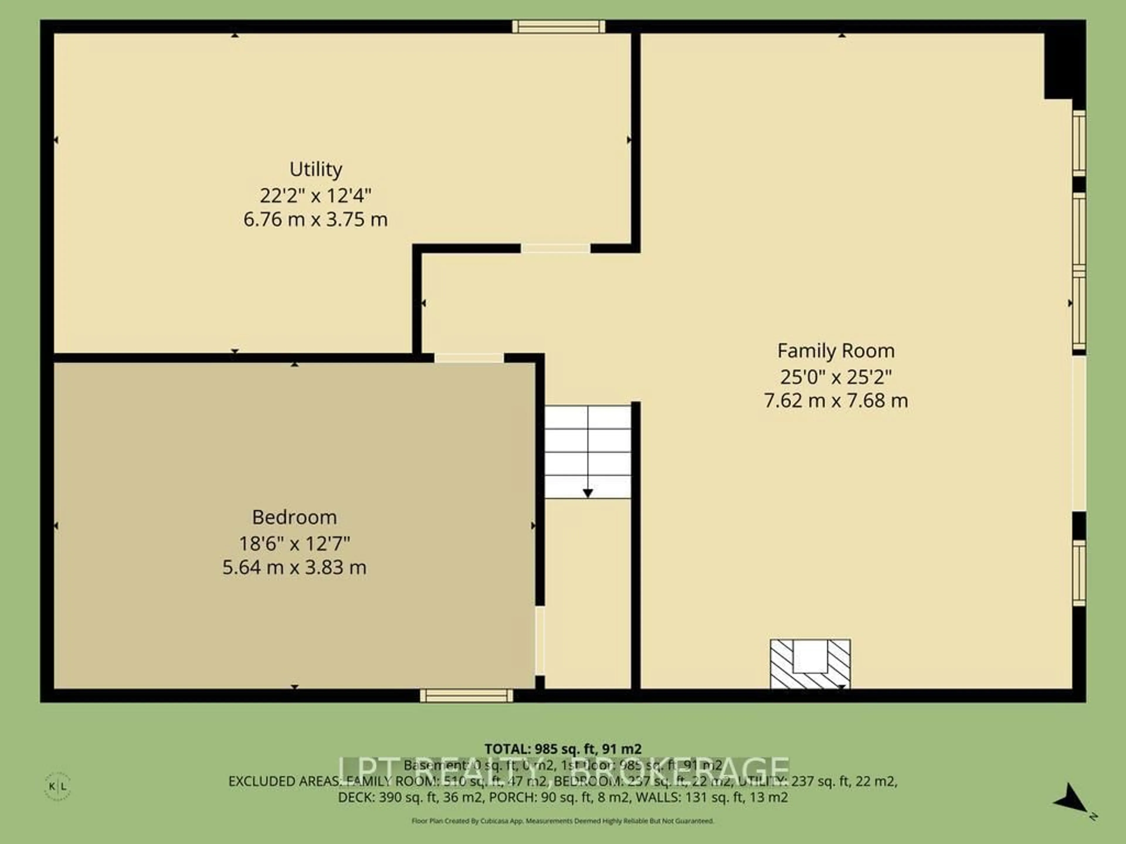Floor plan for 362 7th Line Rd #106, Alnwick/Haldimand Ontario K0K 2X0